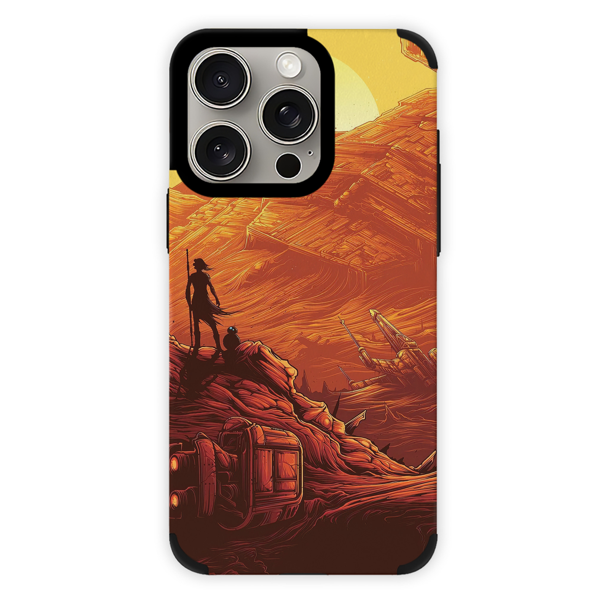 （画像用） スター・ウォーズ Star Wars 【iPhone15ProMax対応】 PUレザー スマホケース 耐衝撃＆黄変防止