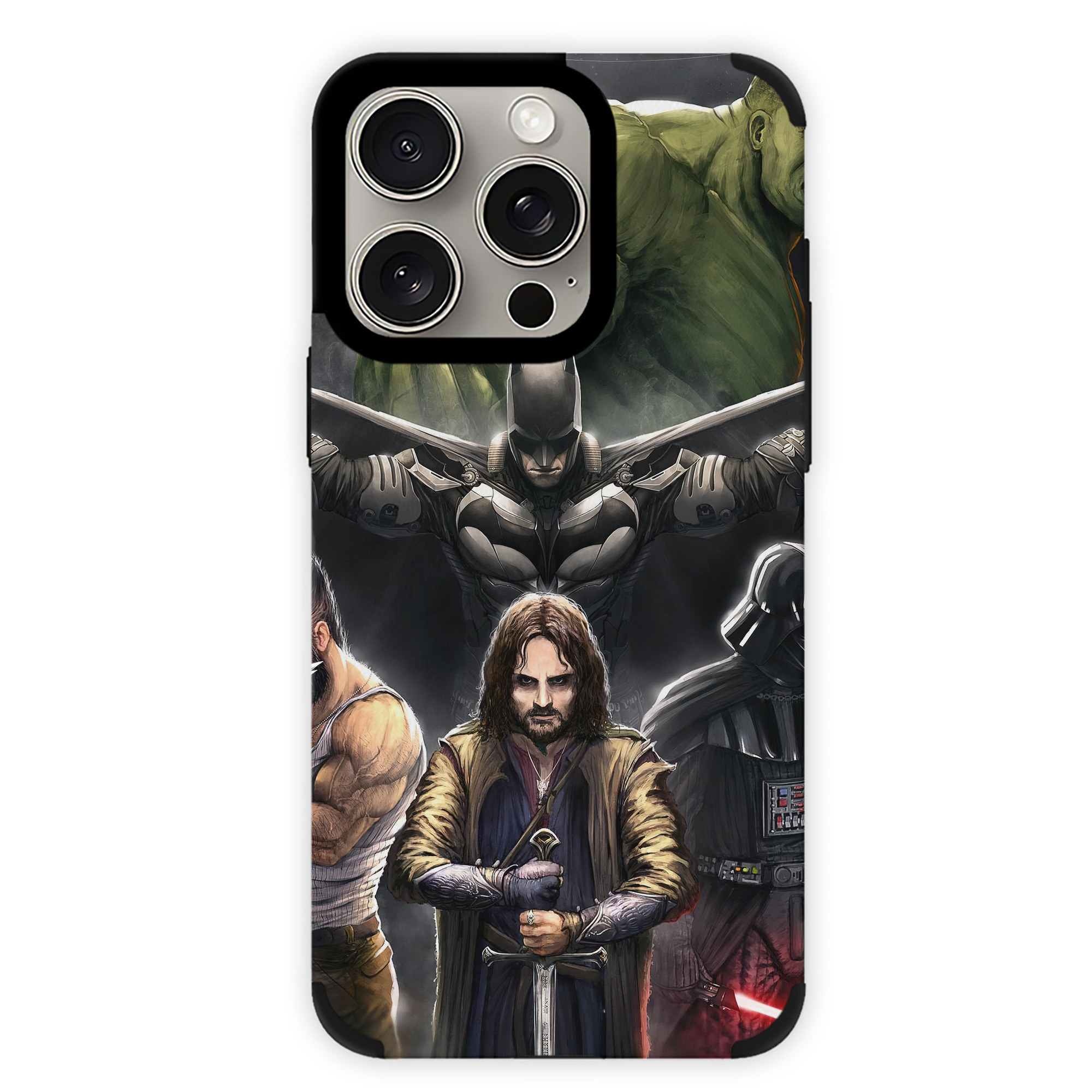（画像用） スター・ウォーズ Star Wars 【iPhone15ProMax対応】 PUレザー スマホケース 耐衝撃＆黄変防止