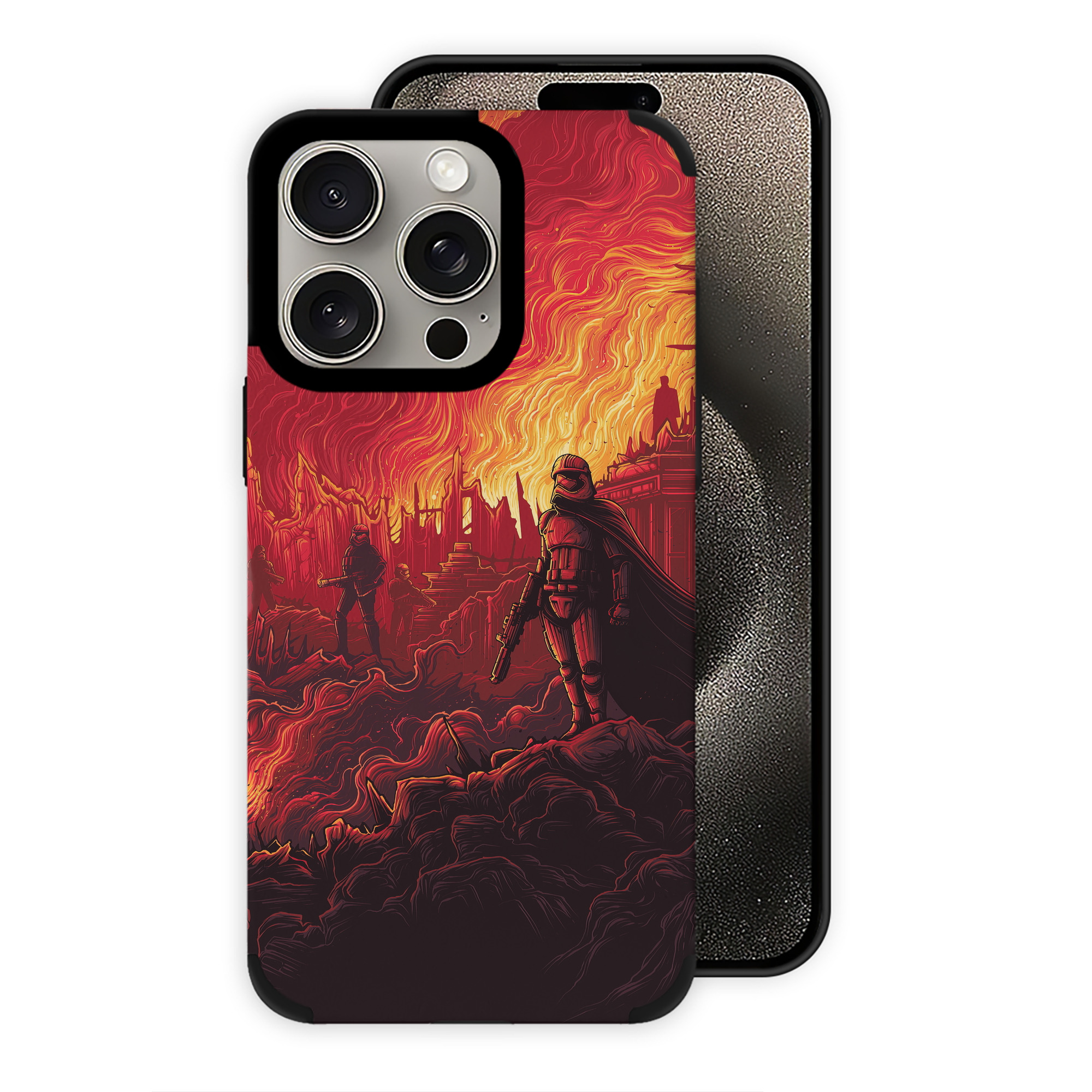 （画像用） スター・ウォーズ Star Wars 【iPhone15ProMax対応】 PUレザー スマホケース 耐衝撃＆黄変防止