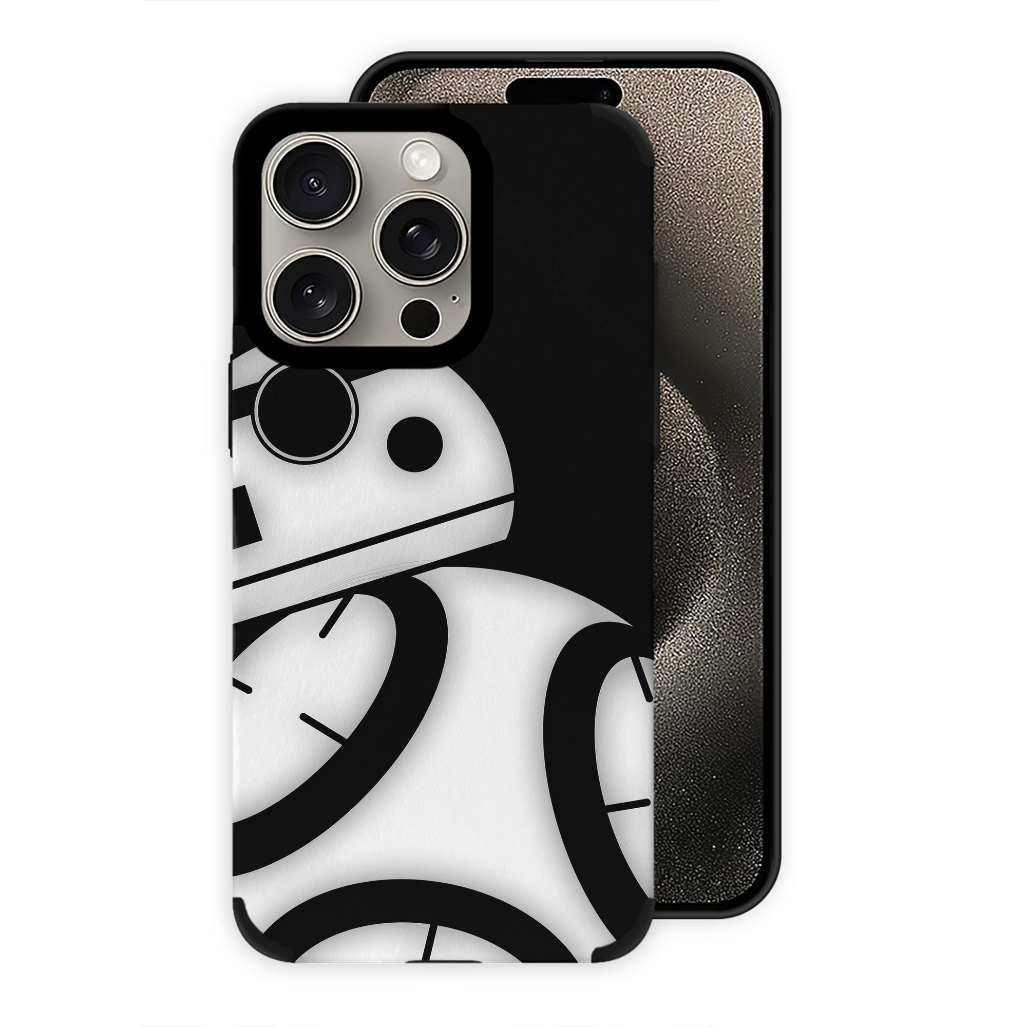 （画像用） スター・ウォーズ Star Wars 【iPhone15ProMax対応】 PUレザー スマホケース 耐衝撃＆黄変防止
