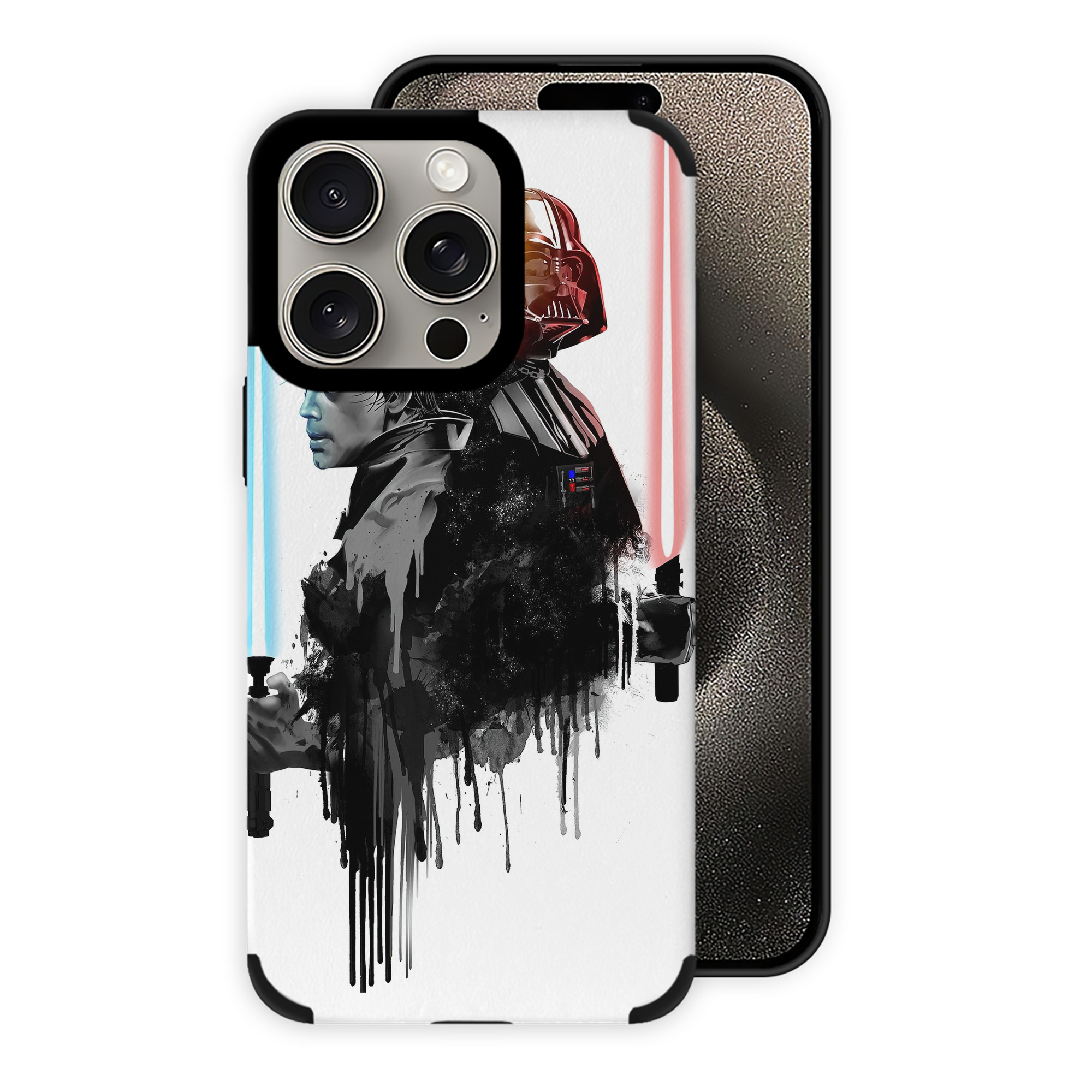 （画像用） スター・ウォーズ Star Wars 【iPhone15ProMax対応】 PUレザー スマホケース 耐衝撃＆黄変防止