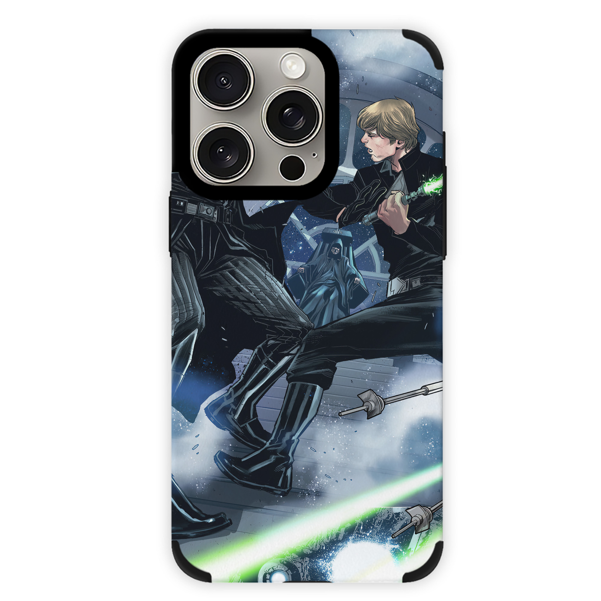 （画像用） スター・ウォーズ Star Wars 【iPhone15ProMax対応】 PUレザー スマホケース 耐衝撃＆黄変防止