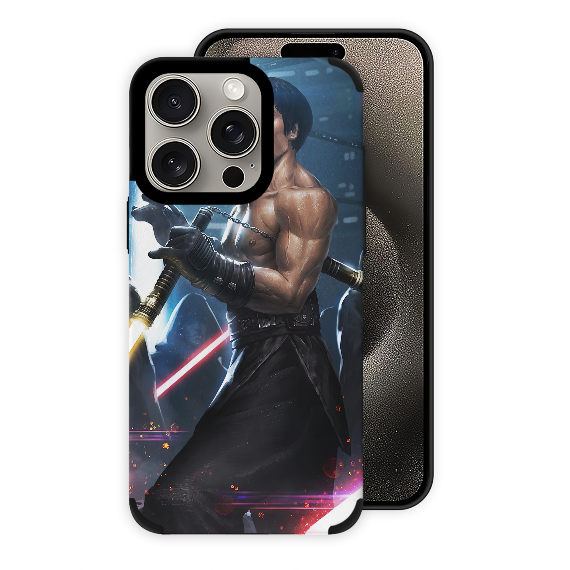 （画像用） スター・ウォーズ Star Wars 【iPhone15ProMax対応】 PUレザー スマホケース 耐衝撃＆黄変防止