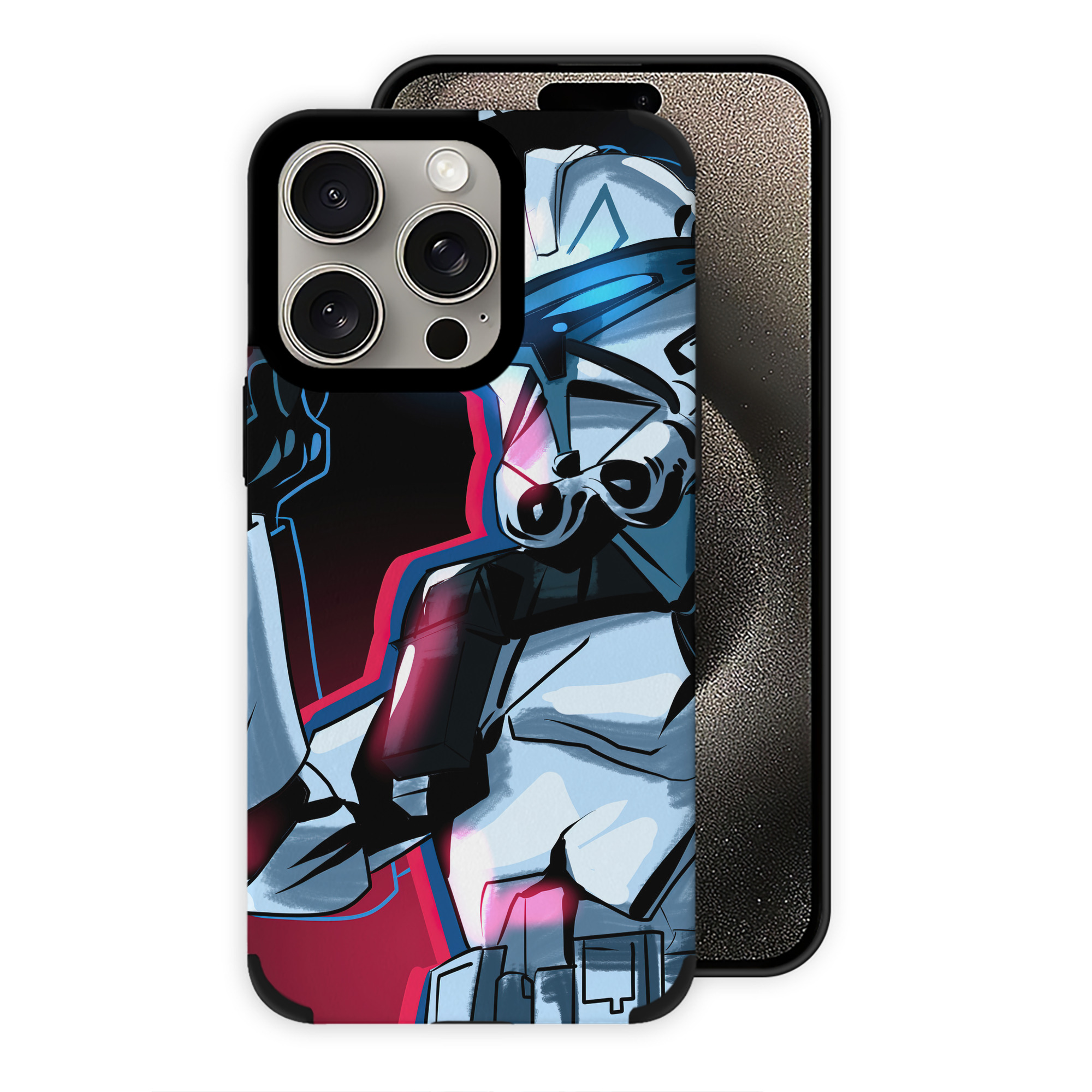 （画像用） スター・ウォーズ Star Wars 【iPhone15ProMax対応】 PUレザー スマホケース 耐衝撃＆黄変防止