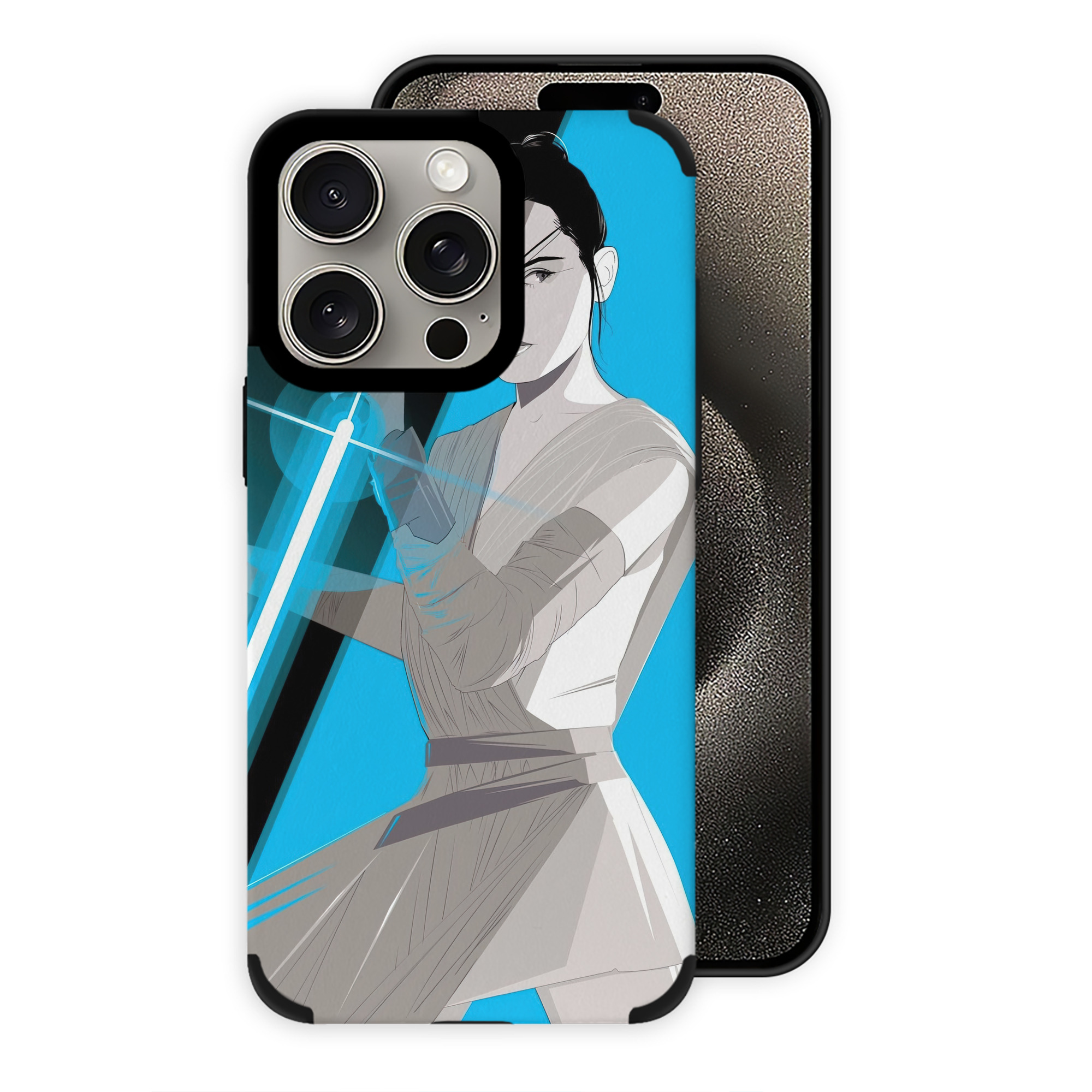 （画像用） スター・ウォーズ Star Wars 【iPhone15ProMax対応】 PUレザー スマホケース 耐衝撃＆黄変防止