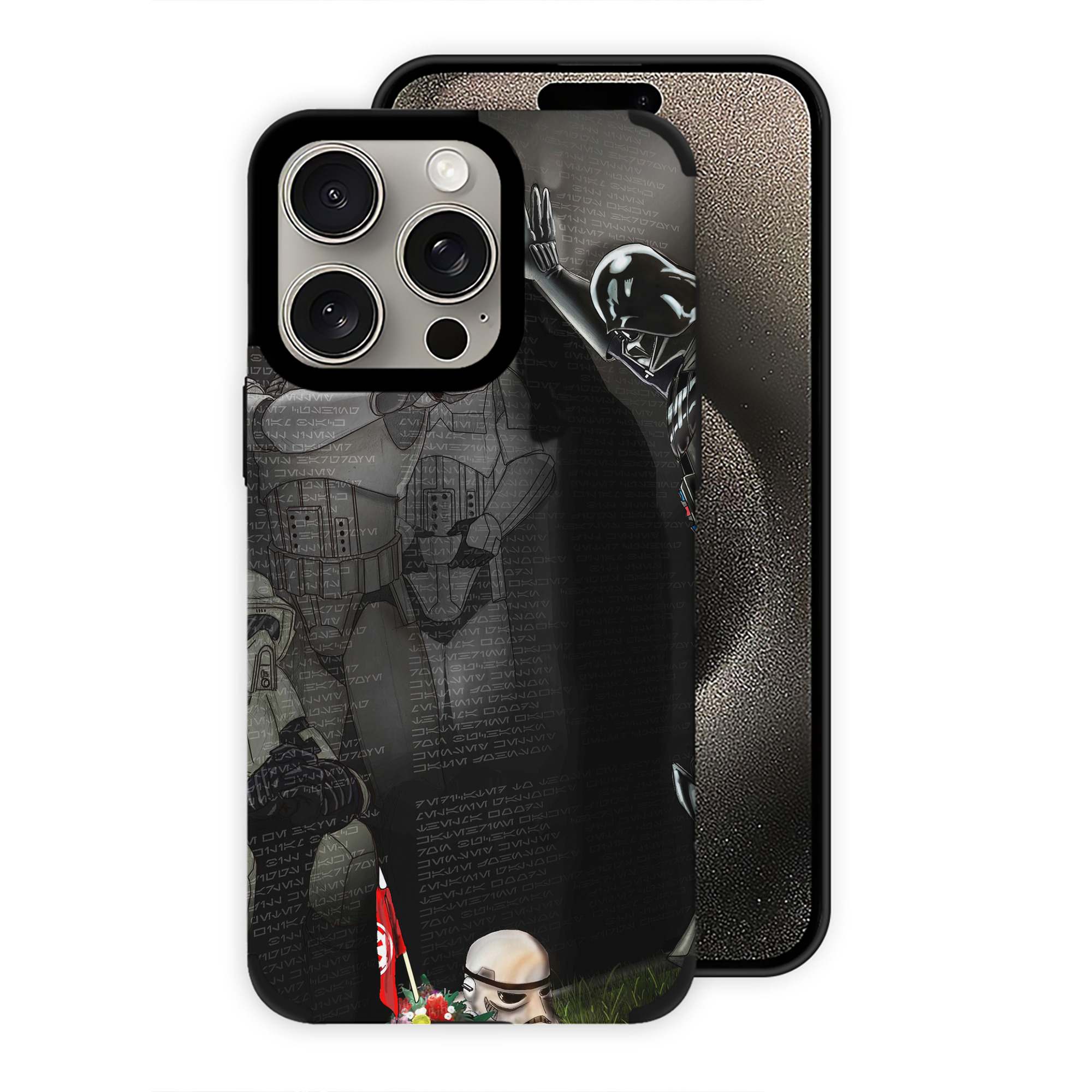 （画像用） スター・ウォーズ Star Wars 【iPhone15ProMax対応】 PUレザー スマホケース 耐衝撃＆黄変防止