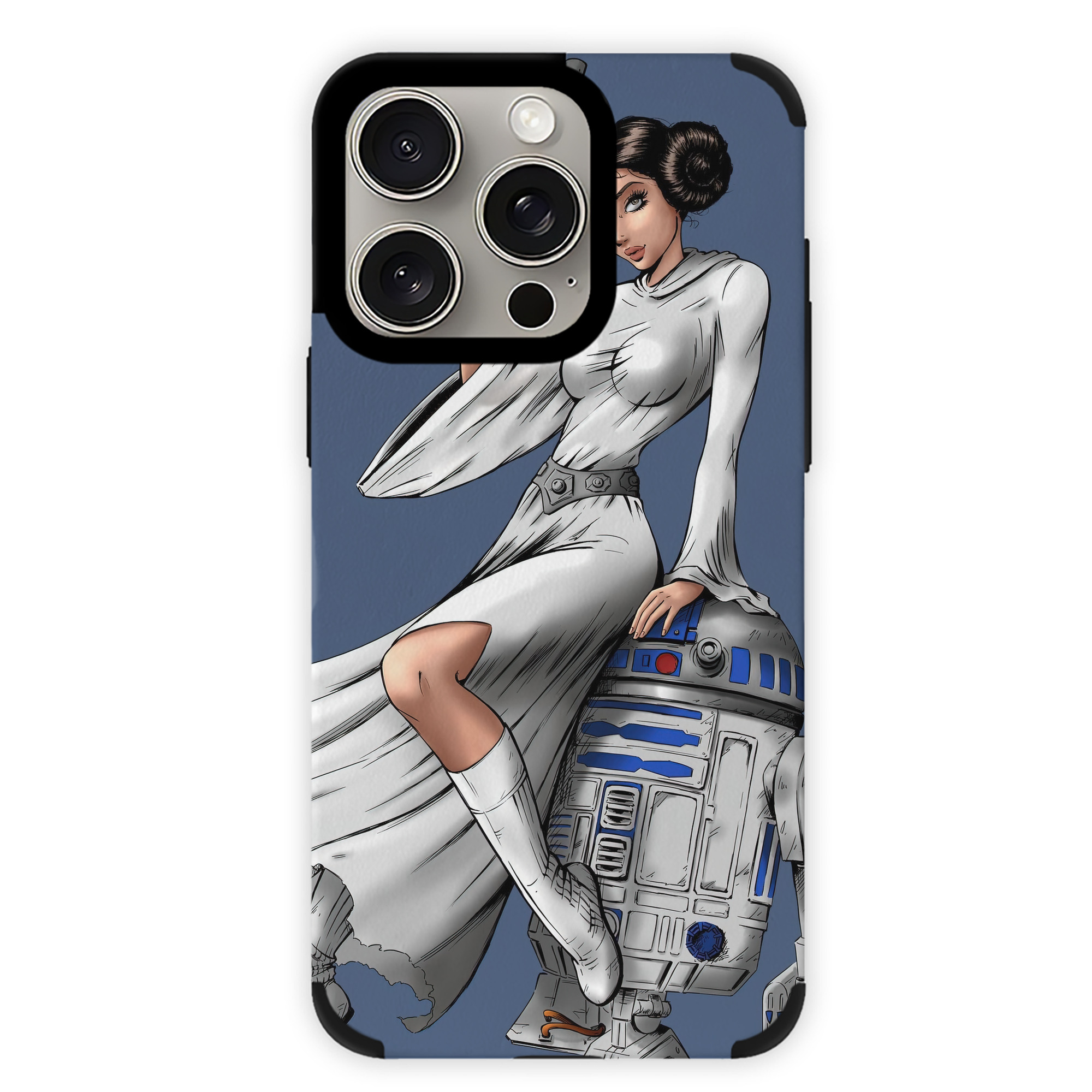 （画像用） スター・ウォーズ Star Wars 【iPhone15ProMax対応】 PUレザー スマホケース 耐衝撃＆黄変防止