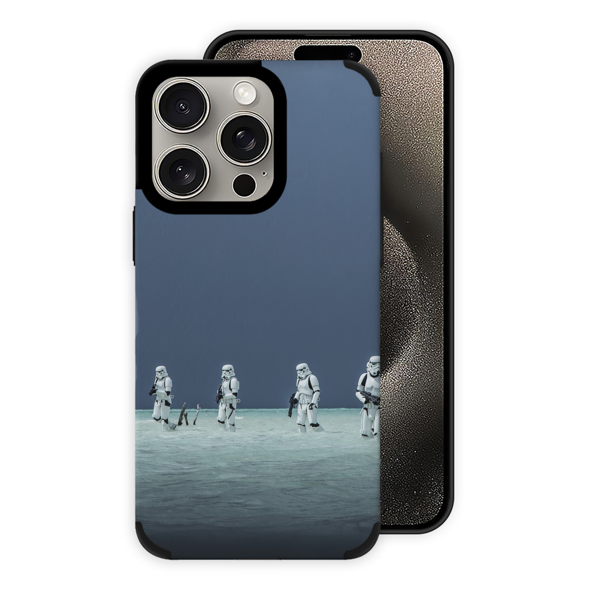 （画像用） スター・ウォーズ Star Wars 【iPhone15ProMax対応】 PUレザー スマホケース 耐衝撃＆黄変防止
