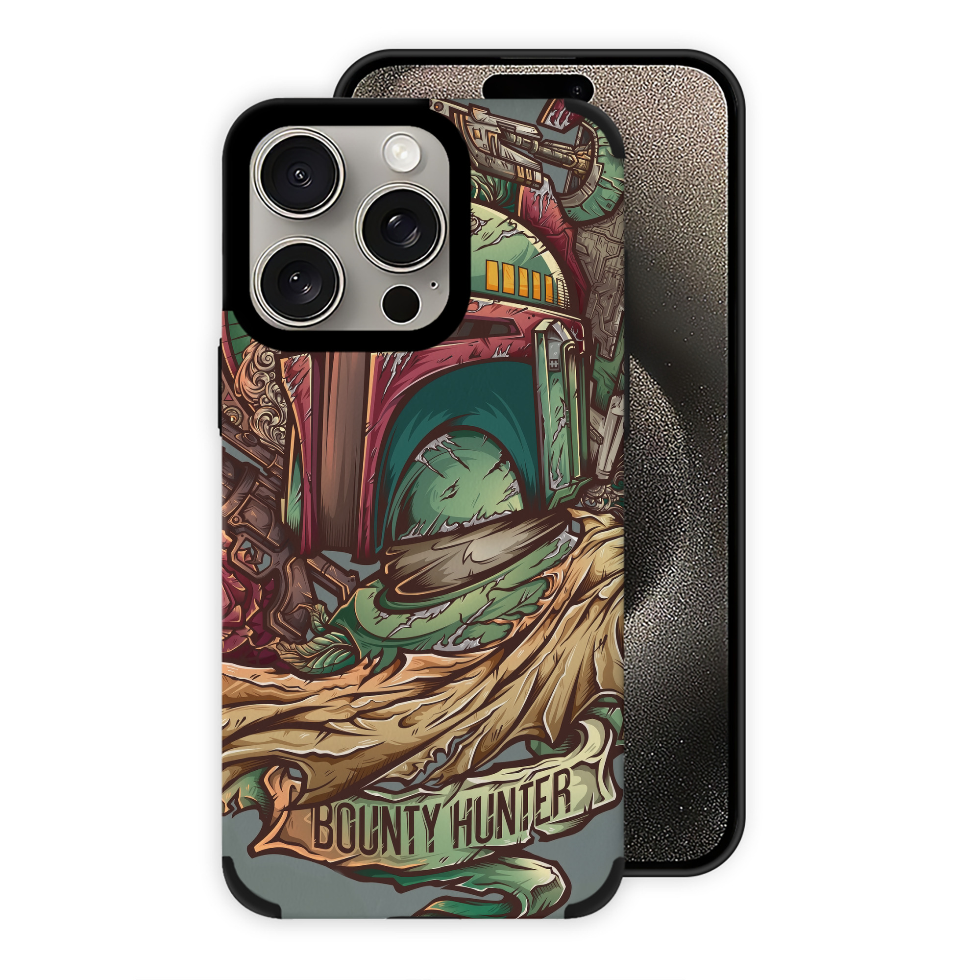 （画像用） スター・ウォーズ Star Wars 【iPhone15ProMax対応】 PUレザー スマホケース 耐衝撃＆黄変防止