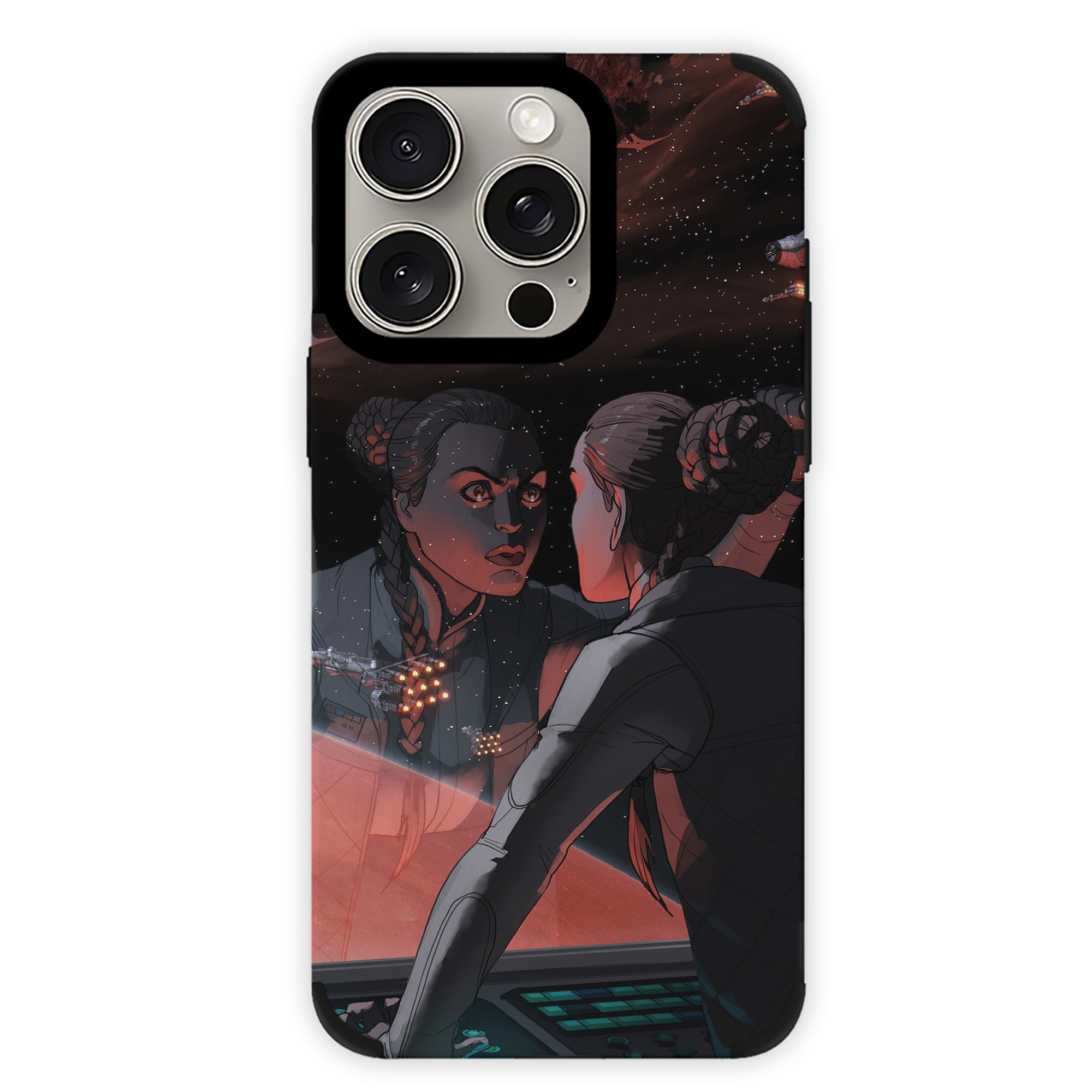 （画像用） スター・ウォーズ Star Wars 【iPhone15ProMax対応】 PUレザー スマホケース 耐衝撃＆黄変防止
