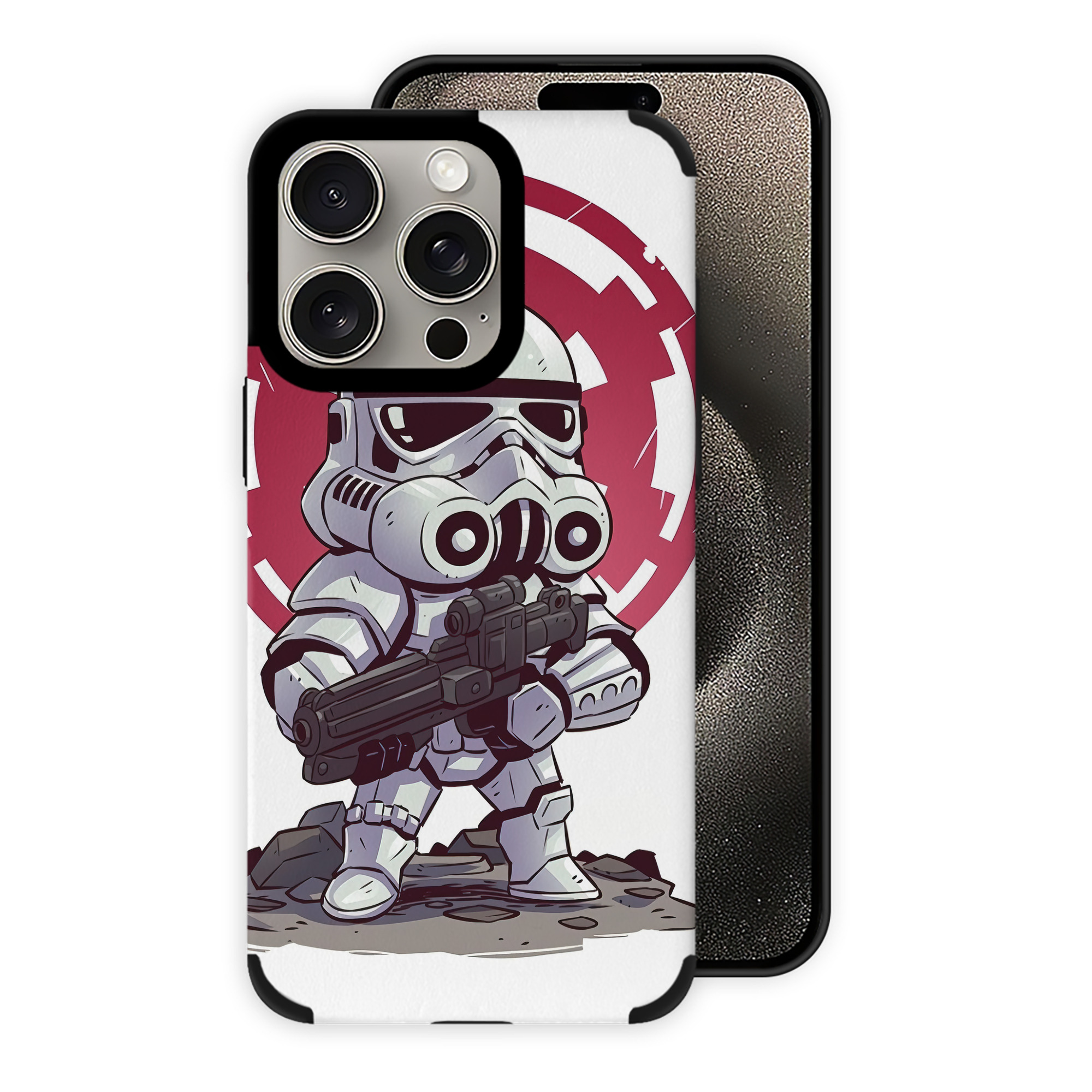 （画像用） スター・ウォーズ Star Wars 【iPhone15ProMax対応】 PUレザー スマホケース 耐衝撃＆黄変防止