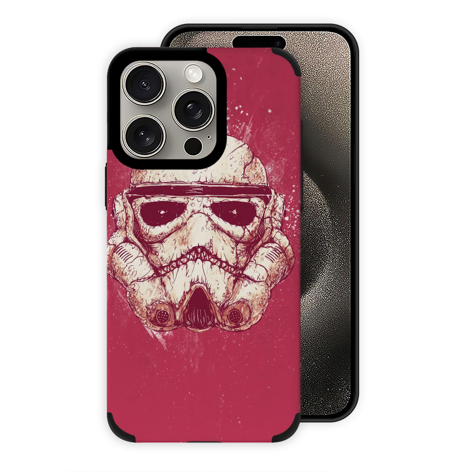 （画像用） スター・ウォーズ Star Wars 【iPhone15ProMax対応】 PUレザー スマホケース 耐衝撃＆黄変防止