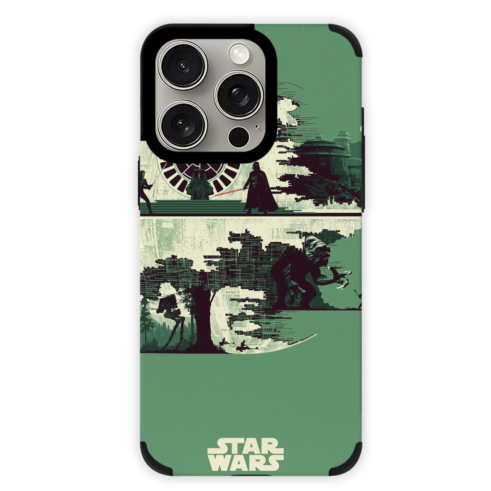（画像用） スター・ウォーズ Star Wars 【iPhone15ProMax対応】 PUレザー スマホケース 耐衝撃＆黄変防止