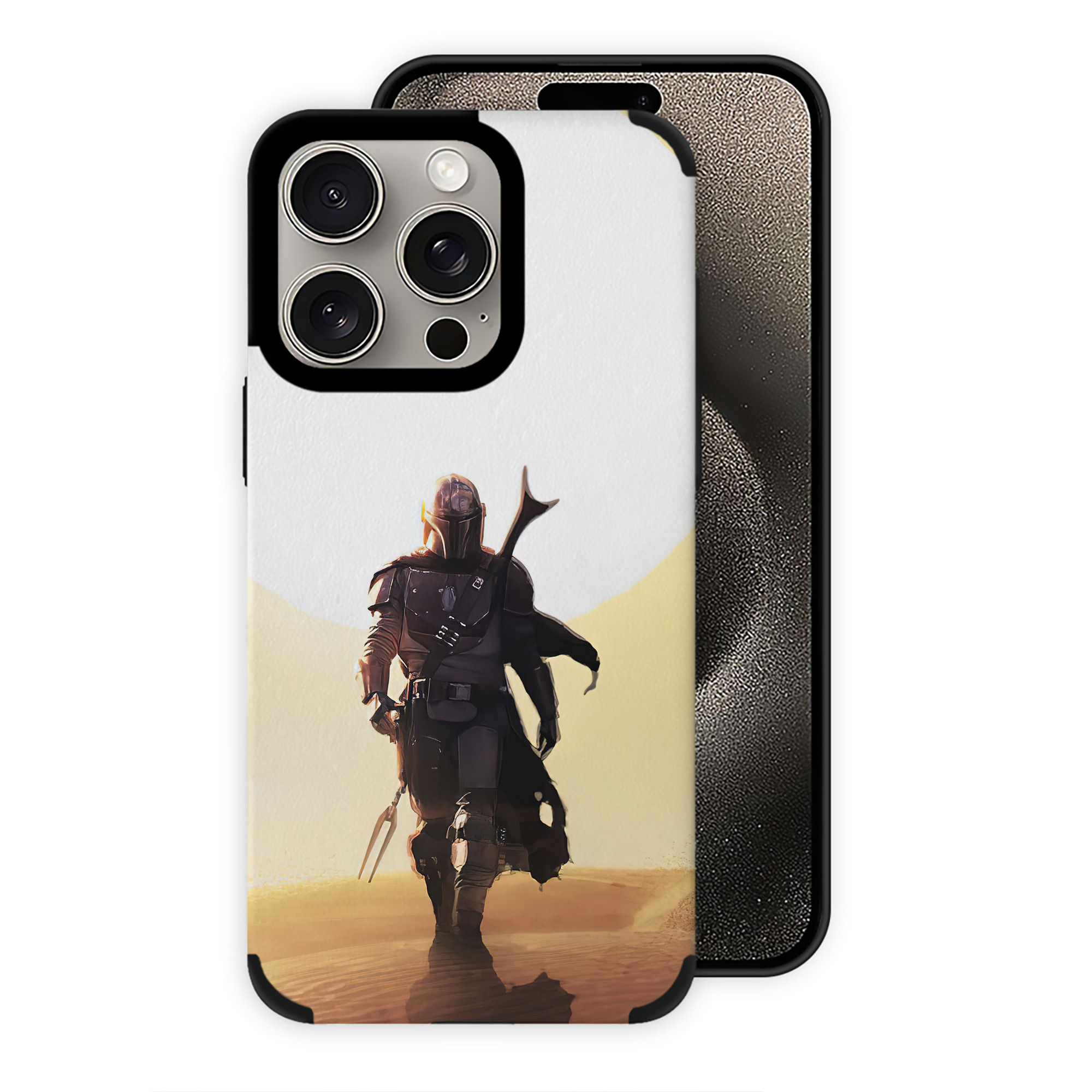 （画像用） スター・ウォーズ Star Wars 【iPhone15ProMax対応】 PUレザー スマホケース 耐衝撃＆黄変防止