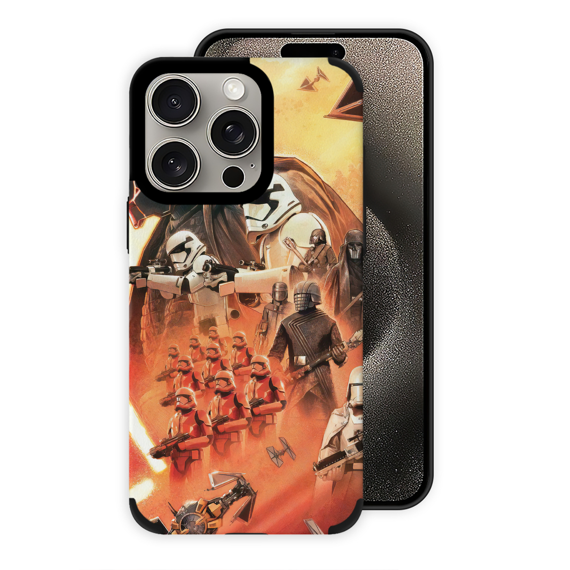 （画像用） スター・ウォーズ Star Wars 【iPhone15ProMax対応】 PUレザー スマホケース 耐衝撃＆黄変防止