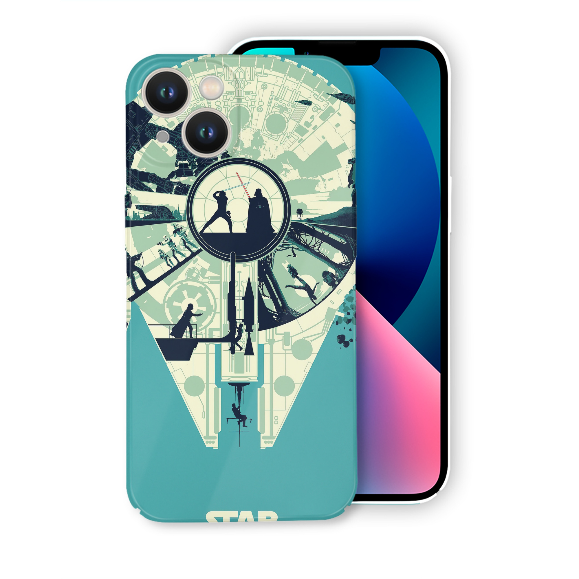 （画像用） スター・ウォーズ Star Wars 【iPhone 14シリーズ対応】ハードケース