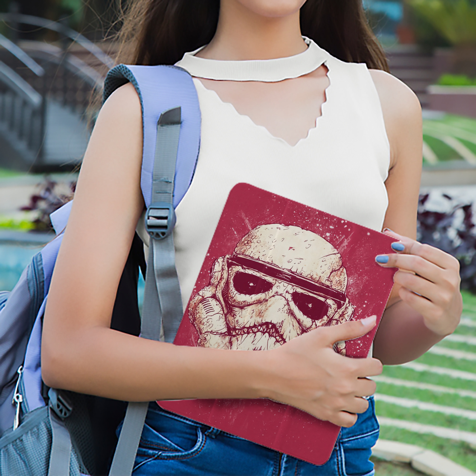 スター・ウォーズ Star Wars IPad ケース ペン収納付き 三つ折りスタンド PUレザー×シリコン 対応機種9.5/10.5/10.9インチ