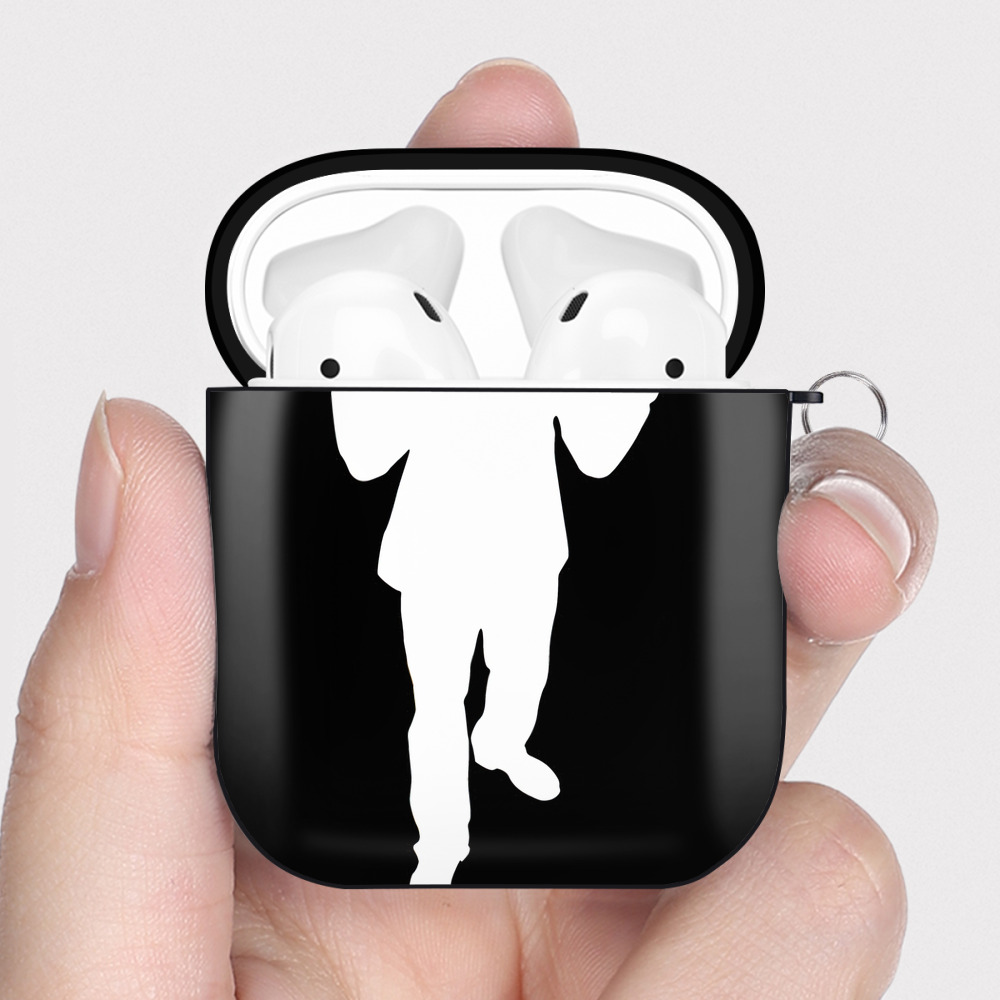 （画像用） スター・ウォーズ Star Wars AirPods 第2世代保護ケース ハードシェル ブラック 耐衝撃・防指紋・カラビナ付き