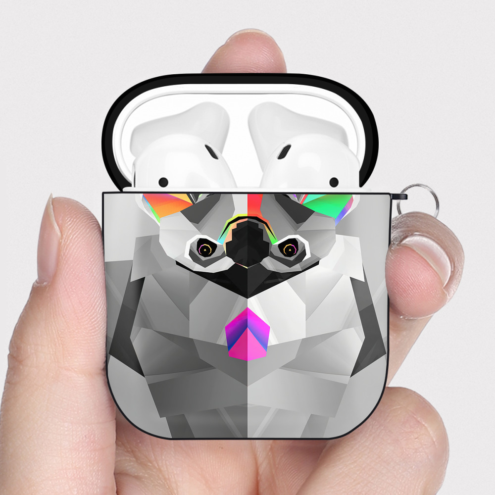 （画像用） スター・ウォーズ Star Wars AirPods 第2世代保護ケース ハードシェル ブラック 耐衝撃・防指紋・カラビナ付き
