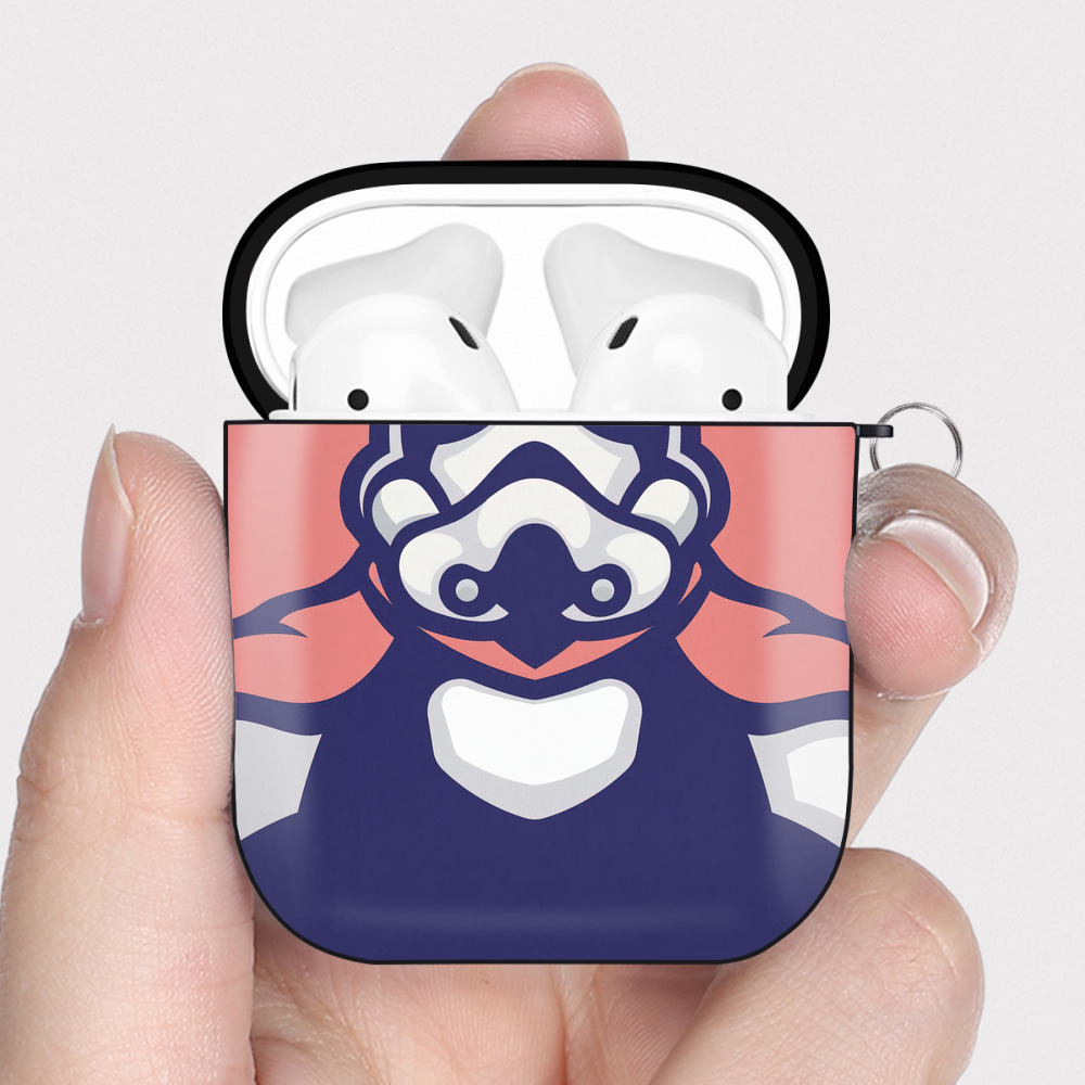 （画像用） スター・ウォーズ Star Wars AirPods 第2世代保護ケース ハードシェル ブラック 耐衝撃・防指紋・カラビナ付き