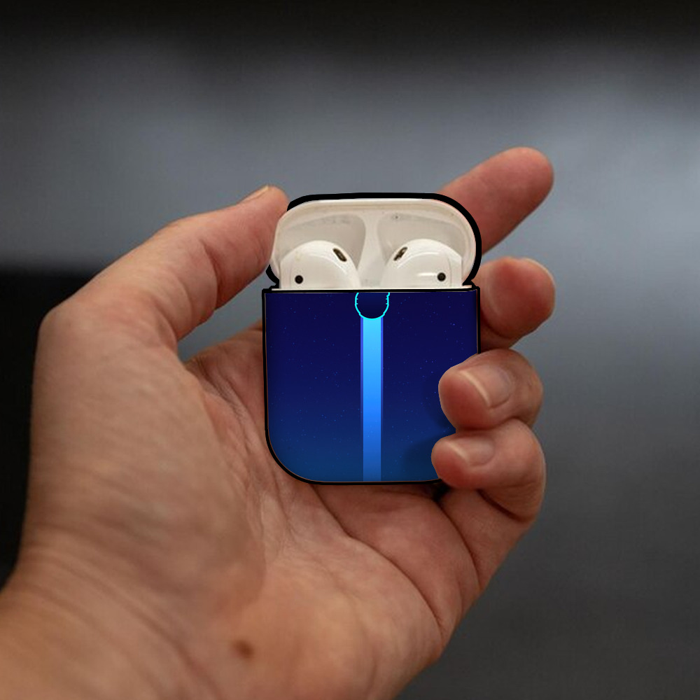 スター・ウォーズ Star Wars AirPods 第2世代保護ケース ハードシェル ブラック 耐衝撃・防指紋・カラビナ付き