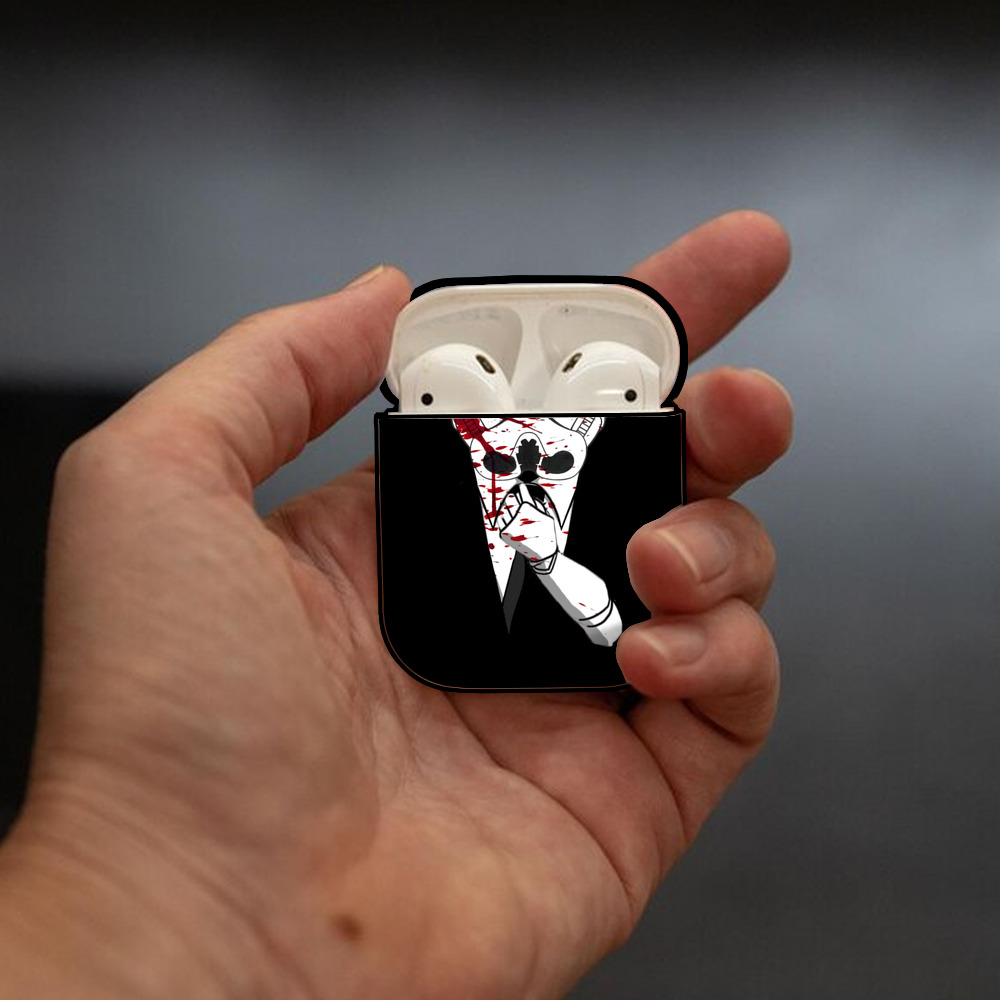 スター・ウォーズ Star Wars AirPods 第2世代保護ケース ハードシェル ブラック 耐衝撃・防指紋・カラビナ付き