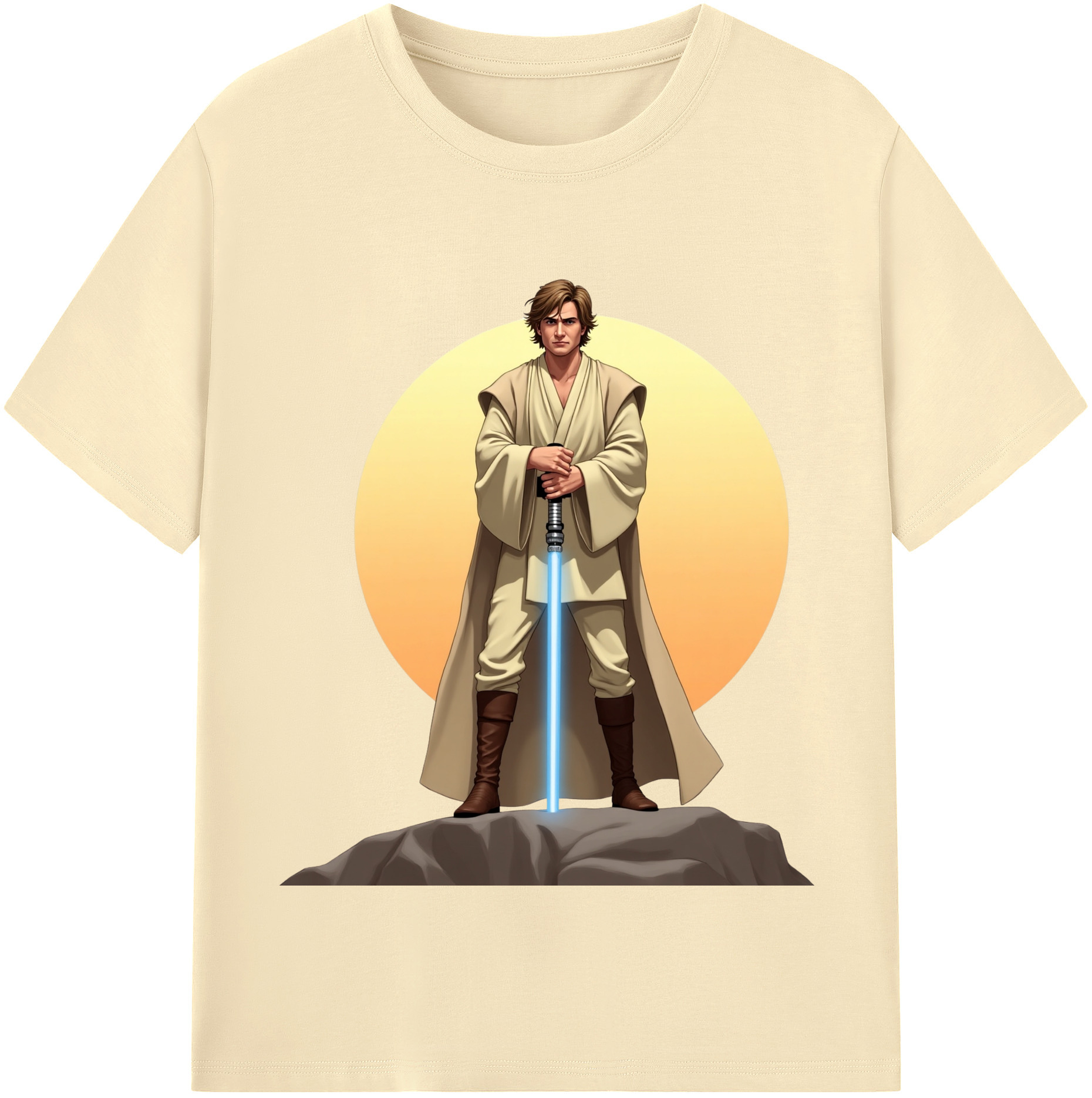 （画像用） スター・ウォーズ Star Wars 綿100％半袖Tシャツ（フロントプリント）