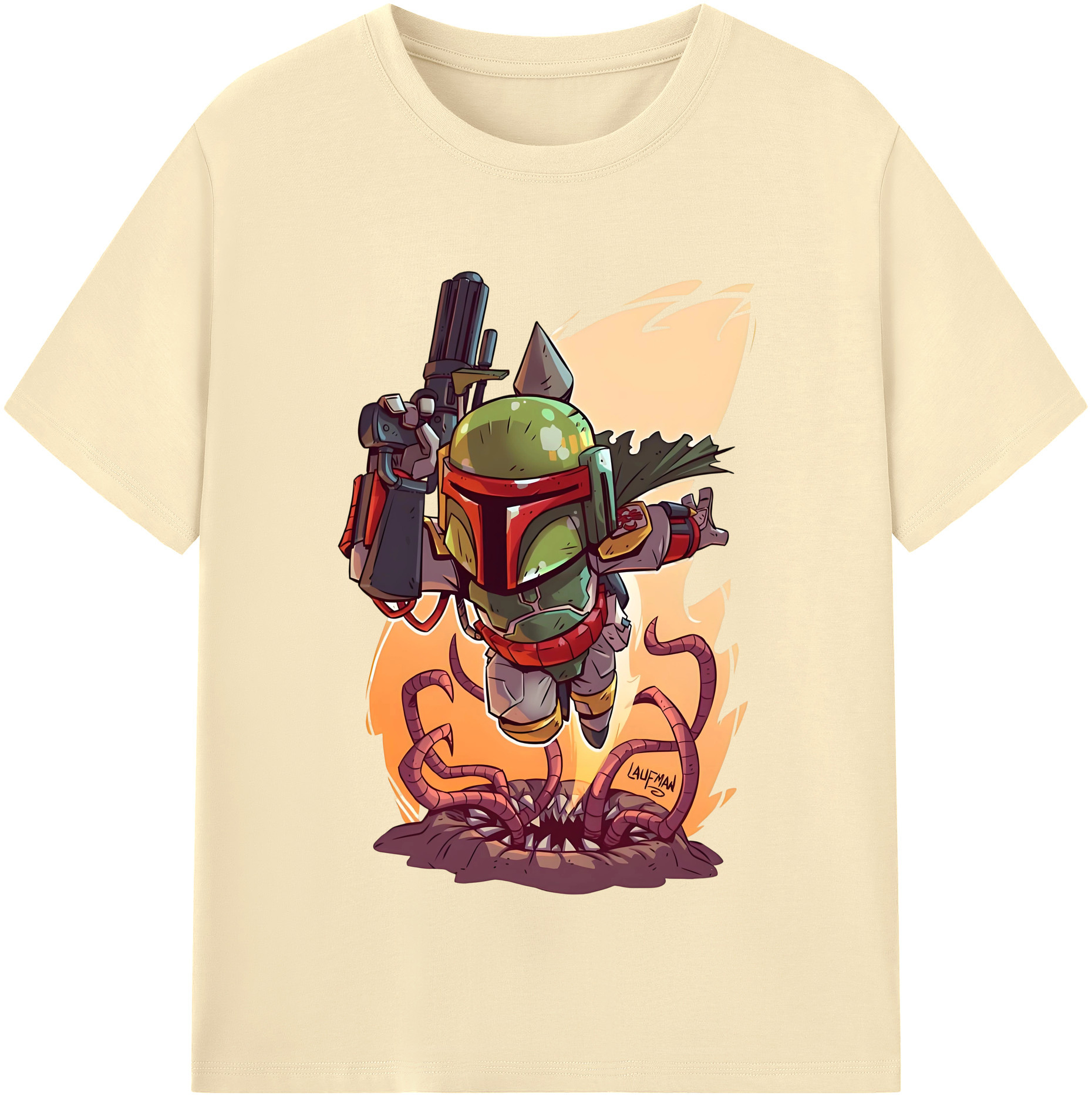 （画像用） スター・ウォーズ Star Wars 綿100％半袖Tシャツ（フロントプリント）