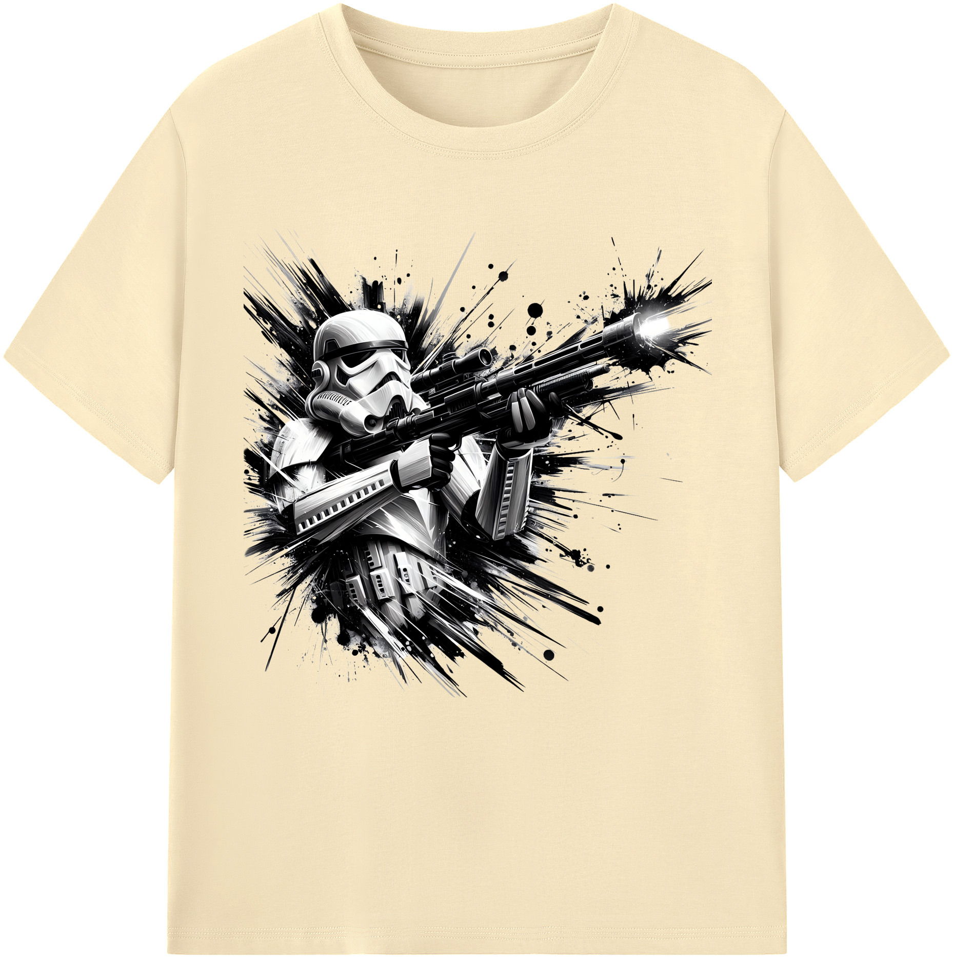 （画像用） スター・ウォーズ Star Wars 綿100％半袖Tシャツ（フロントプリント）