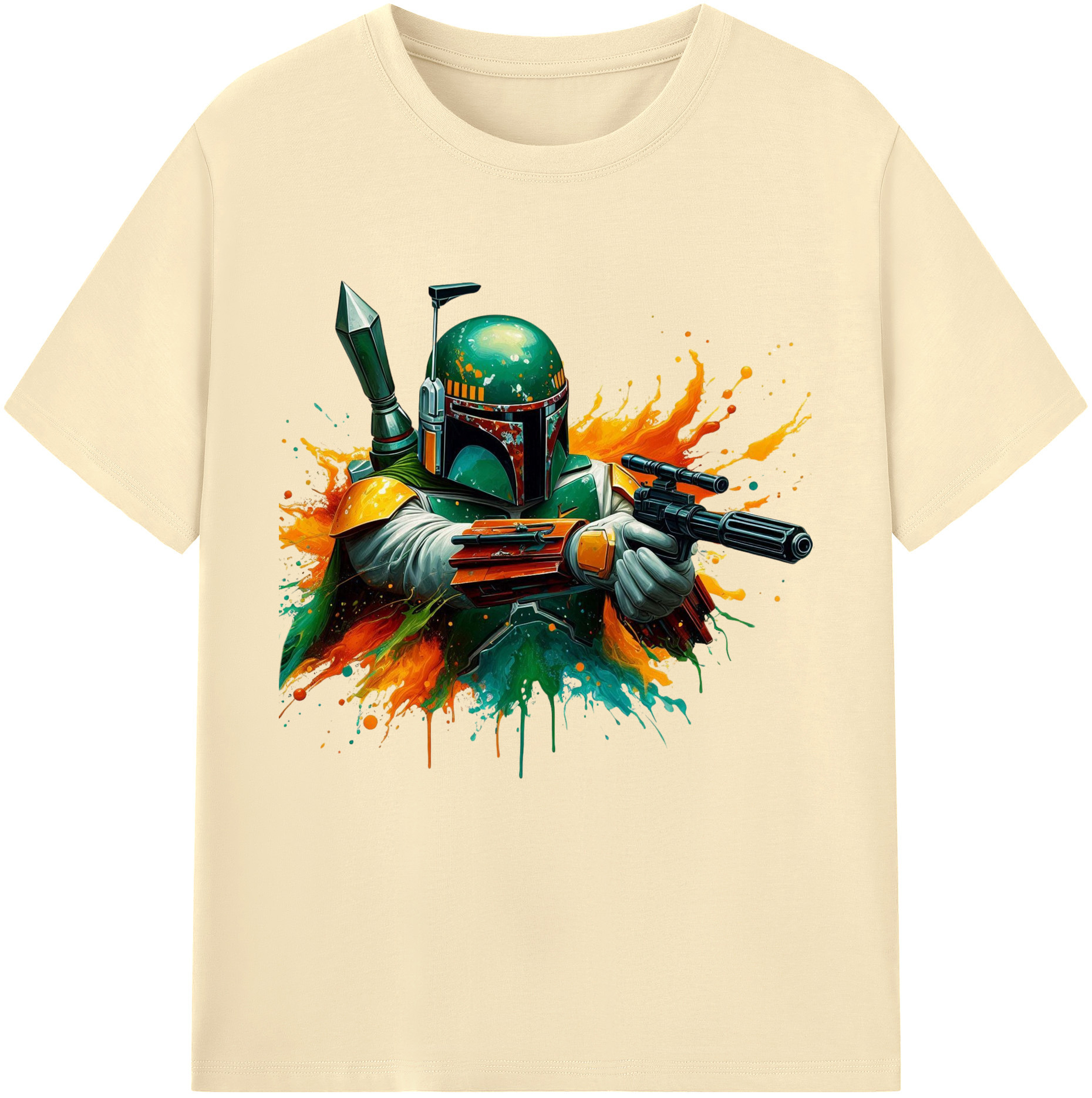 （画像用） スター・ウォーズ Star Wars 綿100％半袖Tシャツ（フロントプリント）