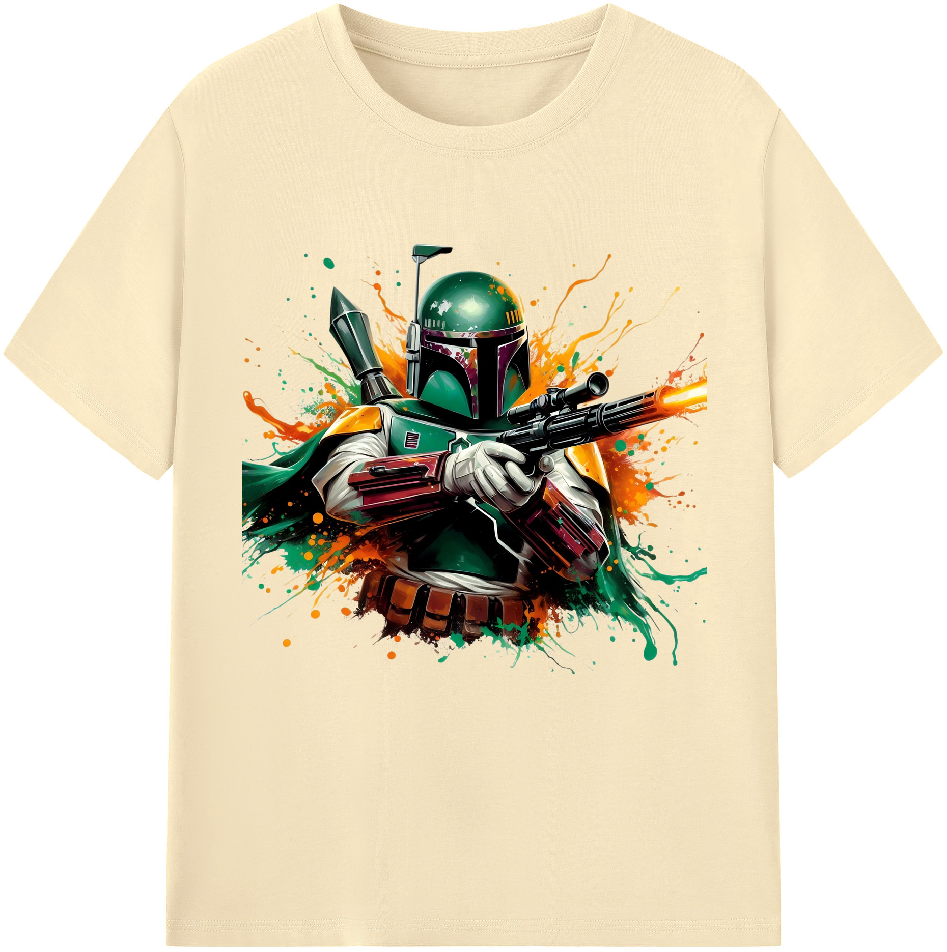 （画像用） スター・ウォーズ Star Wars 綿100％半袖Tシャツ（フロントプリント）