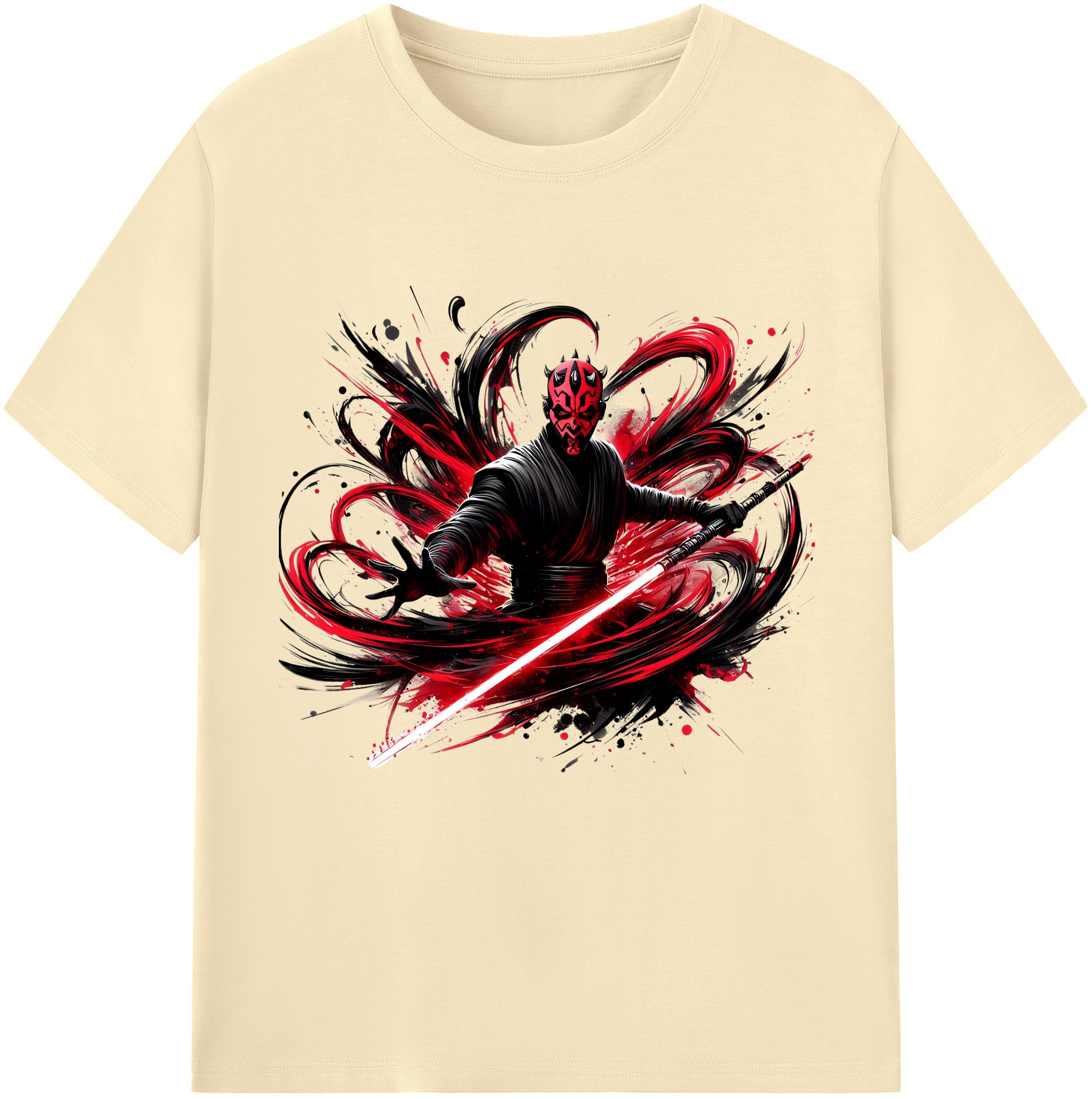 （画像用） スター・ウォーズ Star Wars 綿100％半袖Tシャツ（フロントプリント）