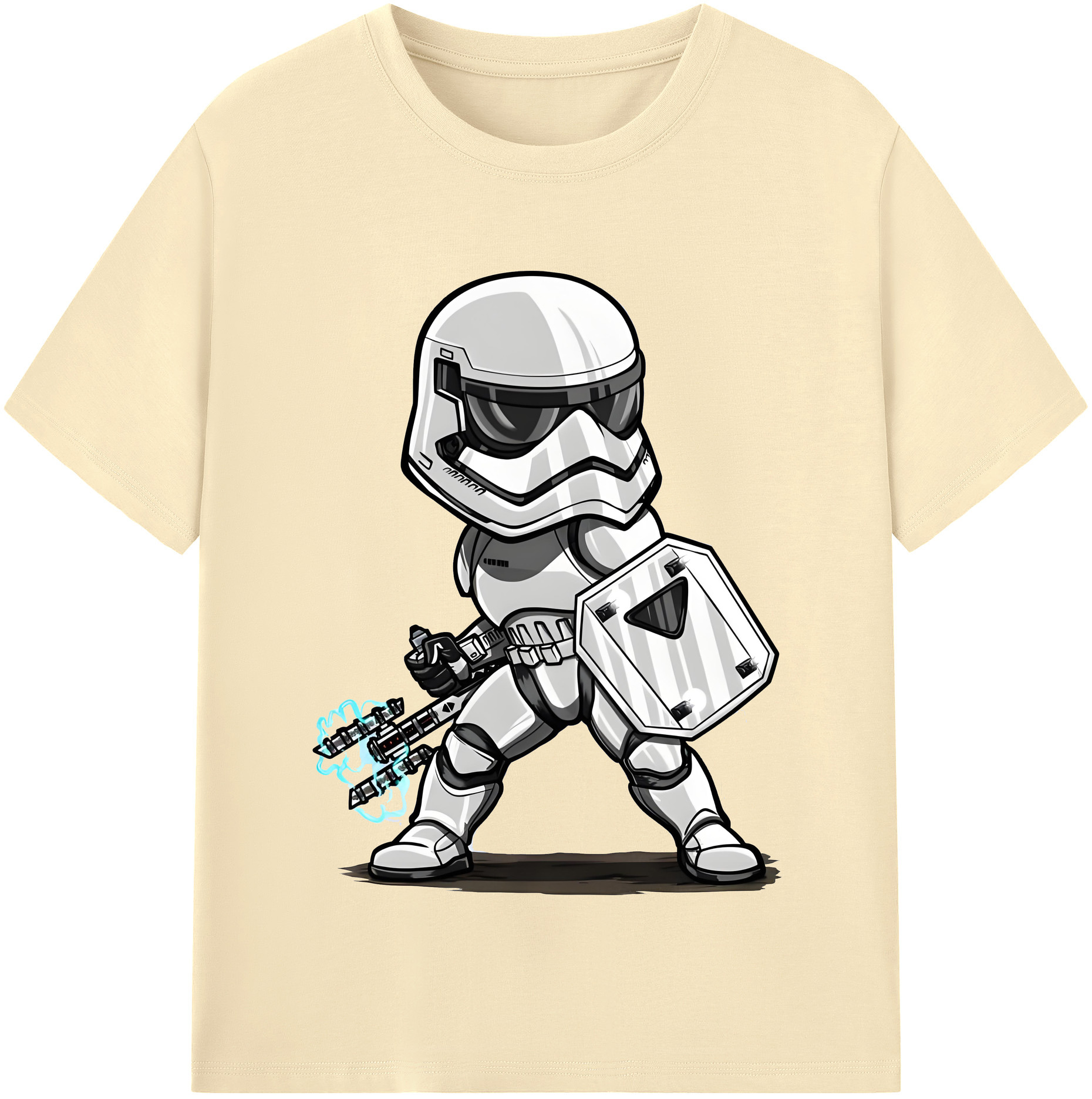 （画像用） スター・ウォーズ Star Wars 綿100％半袖Tシャツ（フロントプリント）