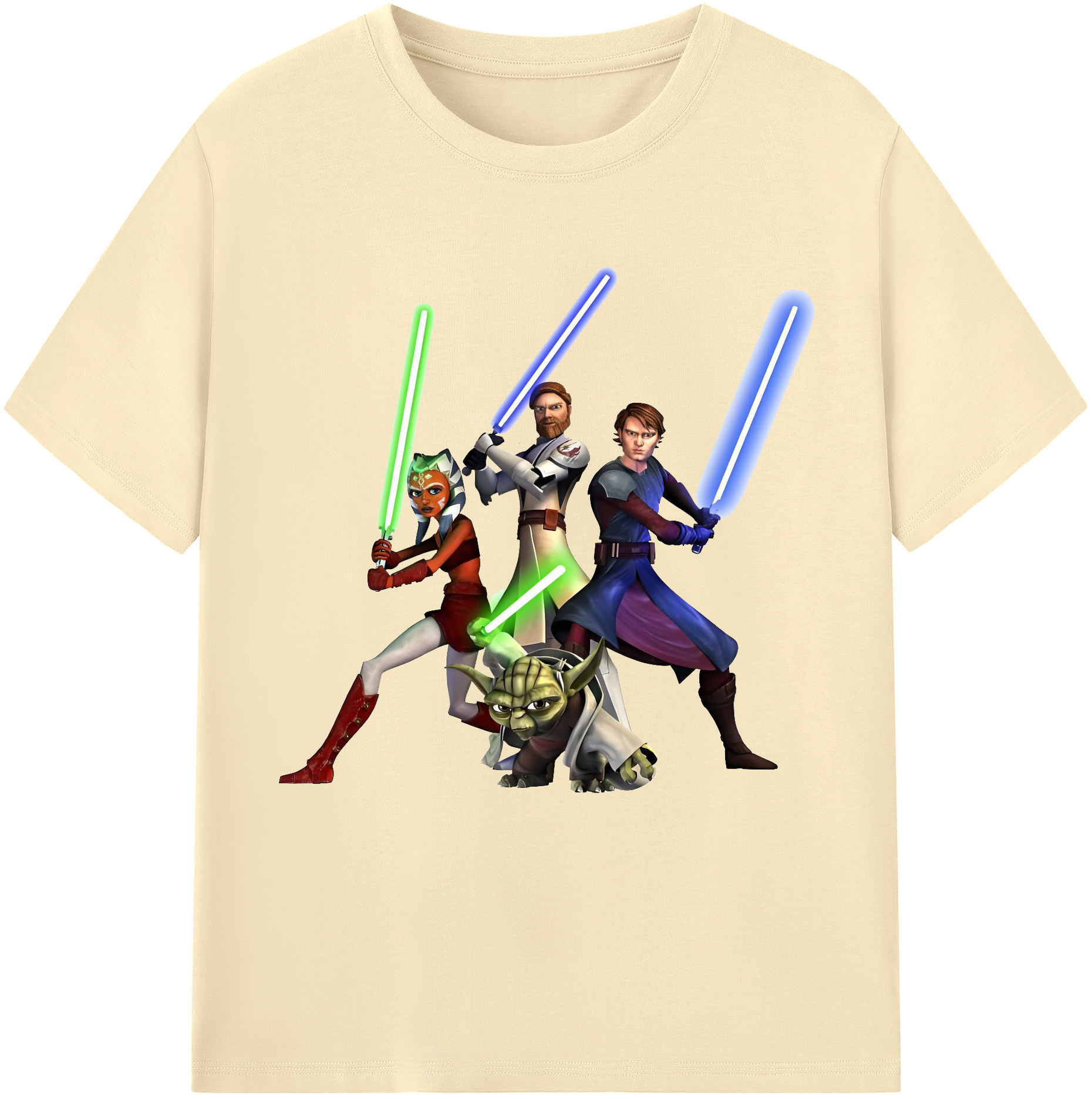 （画像用） スター・ウォーズ Star Wars 綿100％半袖Tシャツ（フロントプリント）