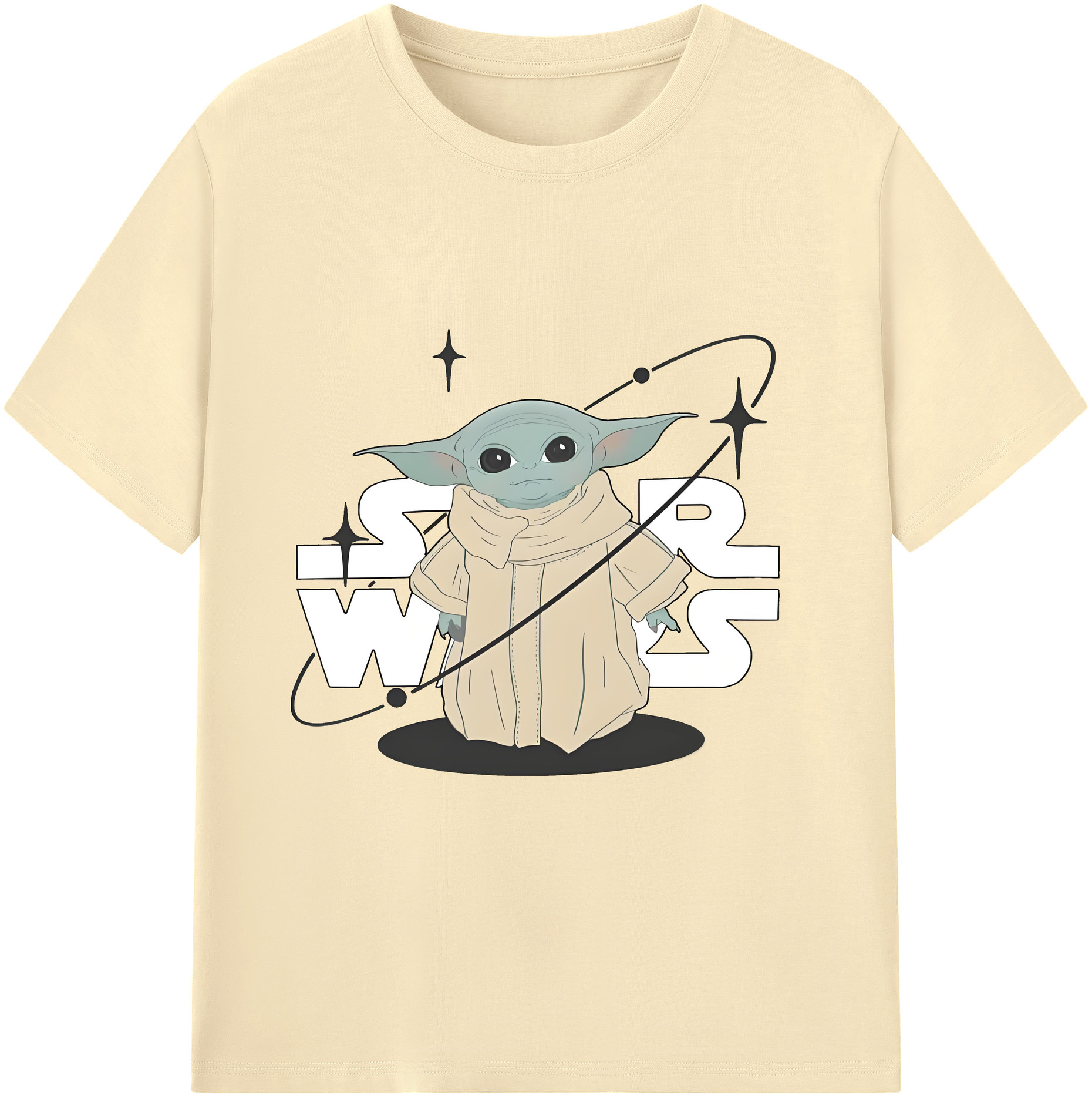（画像用） スター・ウォーズ Star Wars 綿100％半袖Tシャツ（フロントプリント）