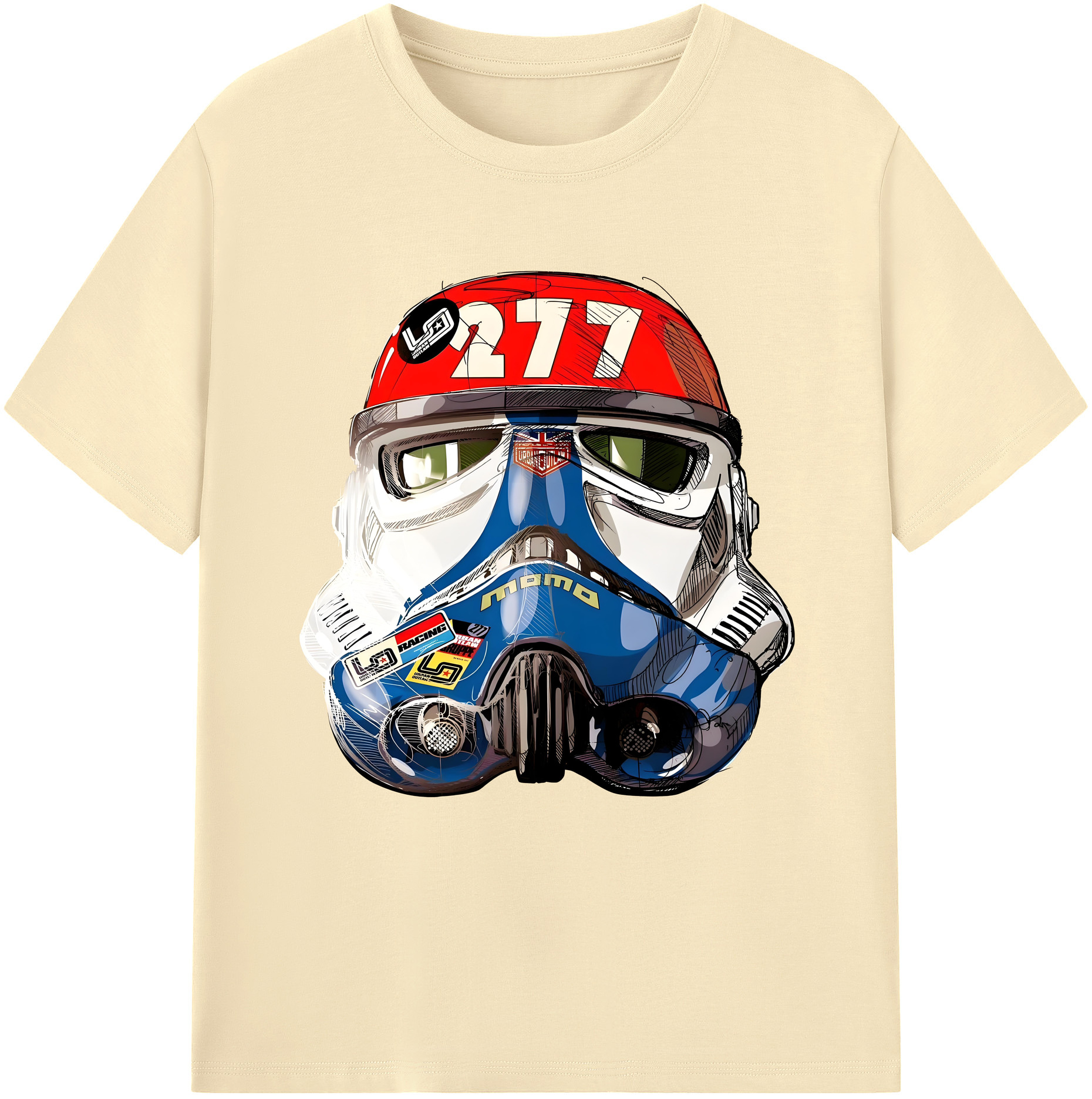 （画像用） スター・ウォーズ Star Wars 綿100％半袖Tシャツ（フロントプリント）