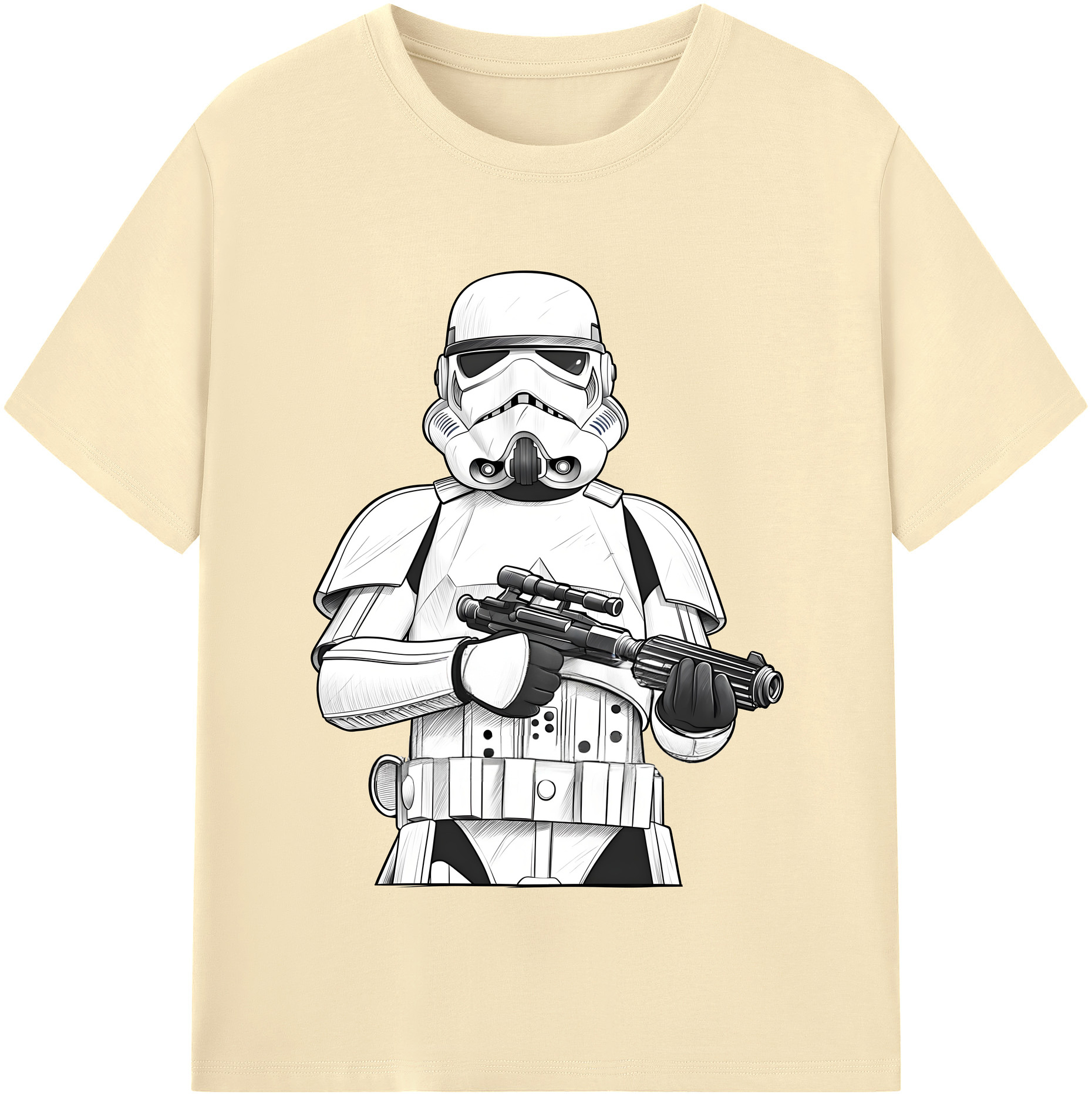 （画像用） スター・ウォーズ Star Wars 綿100％半袖Tシャツ（フロントプリント）