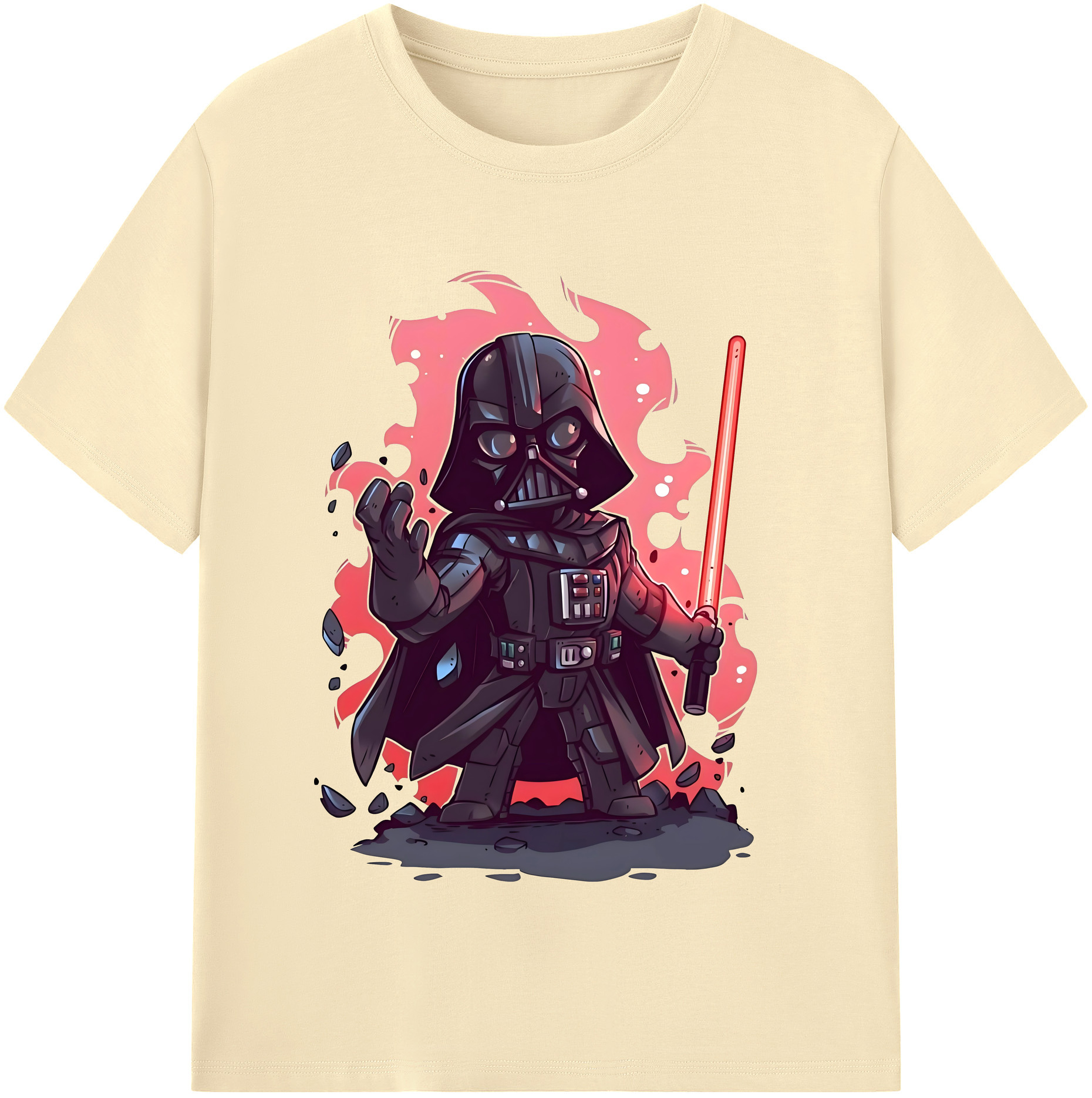 （画像用） スター・ウォーズ Star Wars 綿100％半袖Tシャツ（フロントプリント）