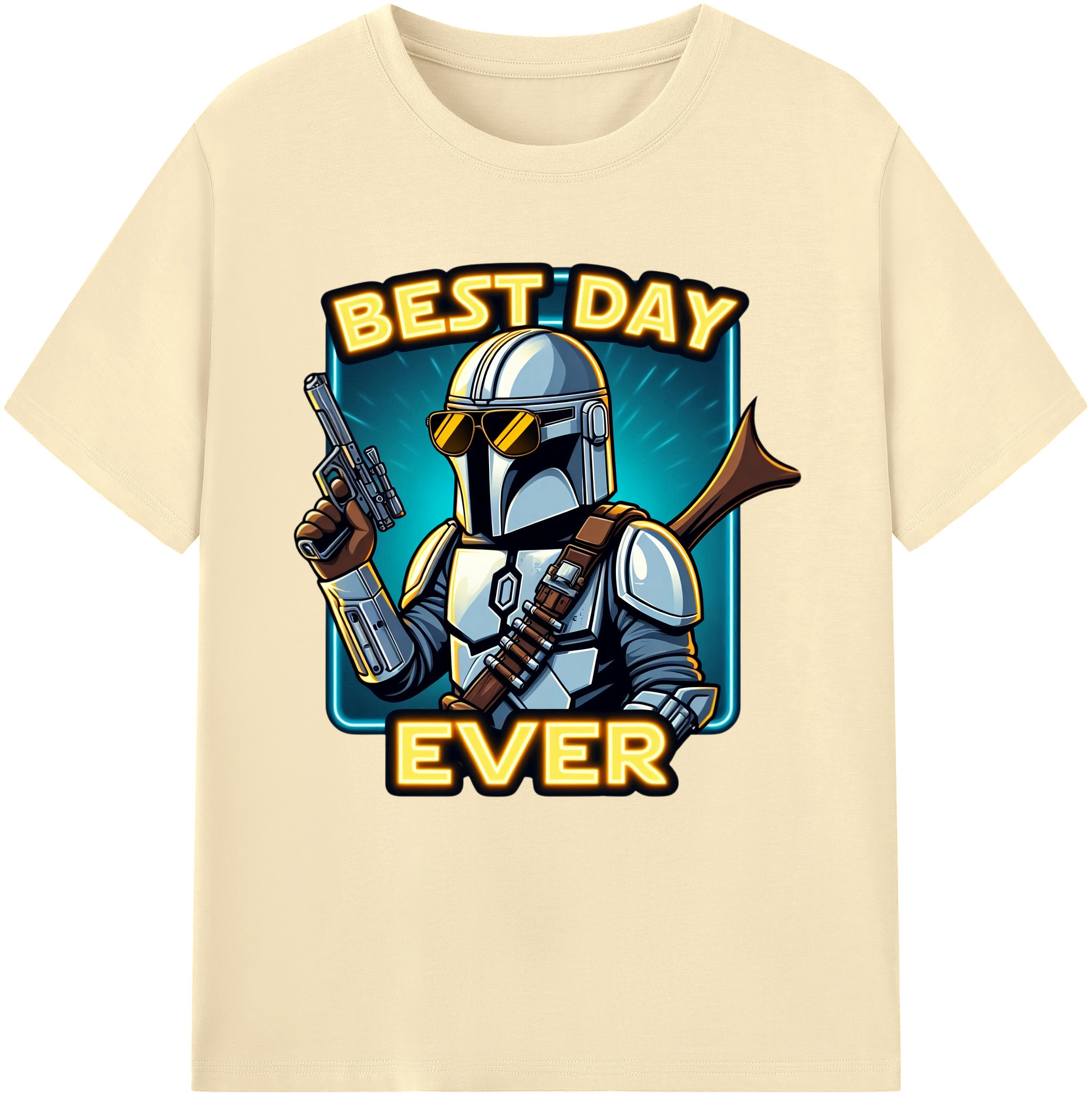 （画像用） スター・ウォーズ Star Wars 綿100％半袖Tシャツ（フロントプリント）