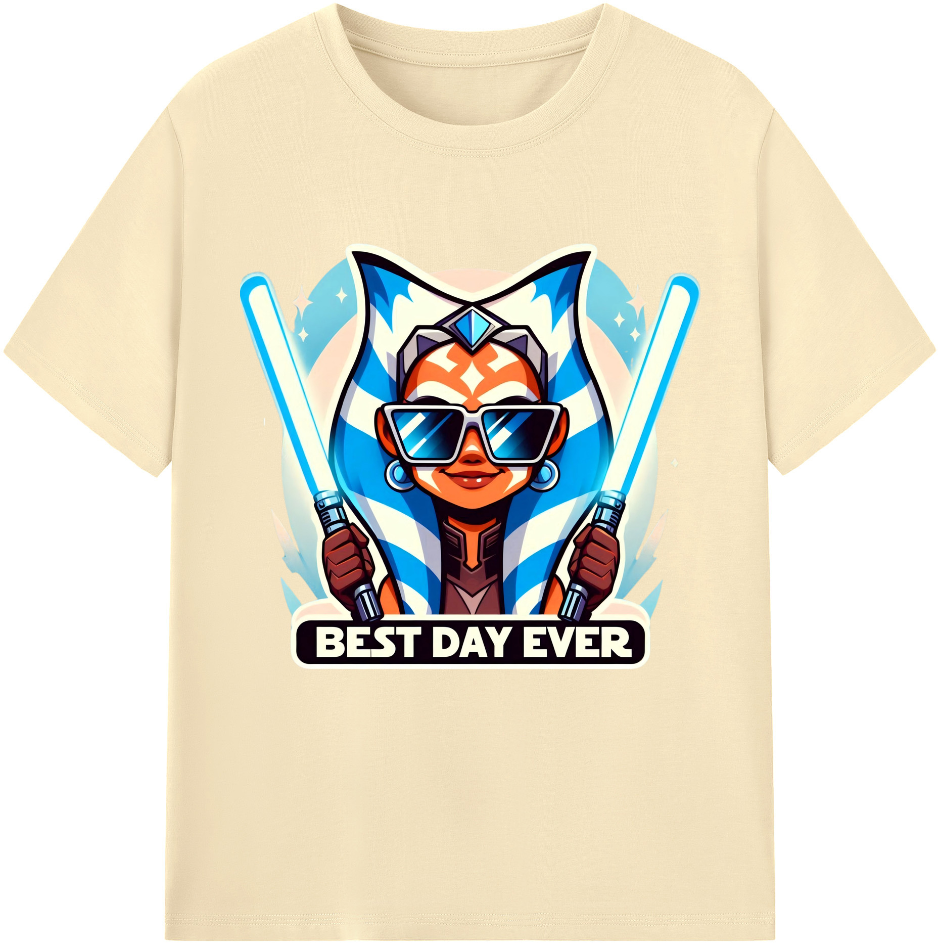 （画像用） スター・ウォーズ Star Wars 綿100％半袖Tシャツ（フロントプリント）