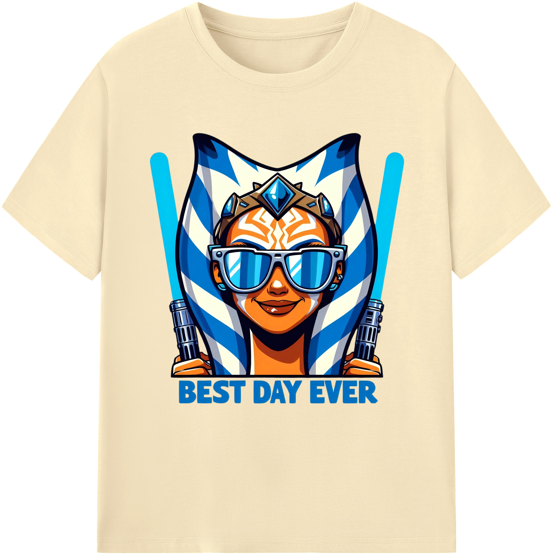 （画像用） スター・ウォーズ Star Wars 綿100％半袖Tシャツ（フロントプリント）