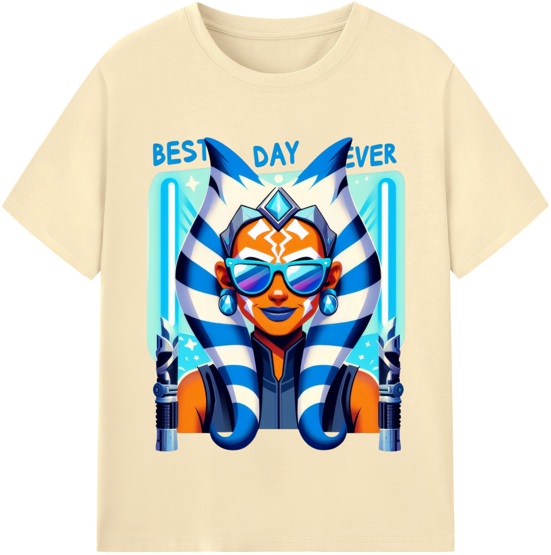 （画像用） スター・ウォーズ Star Wars 綿100％半袖Tシャツ（フロントプリント）