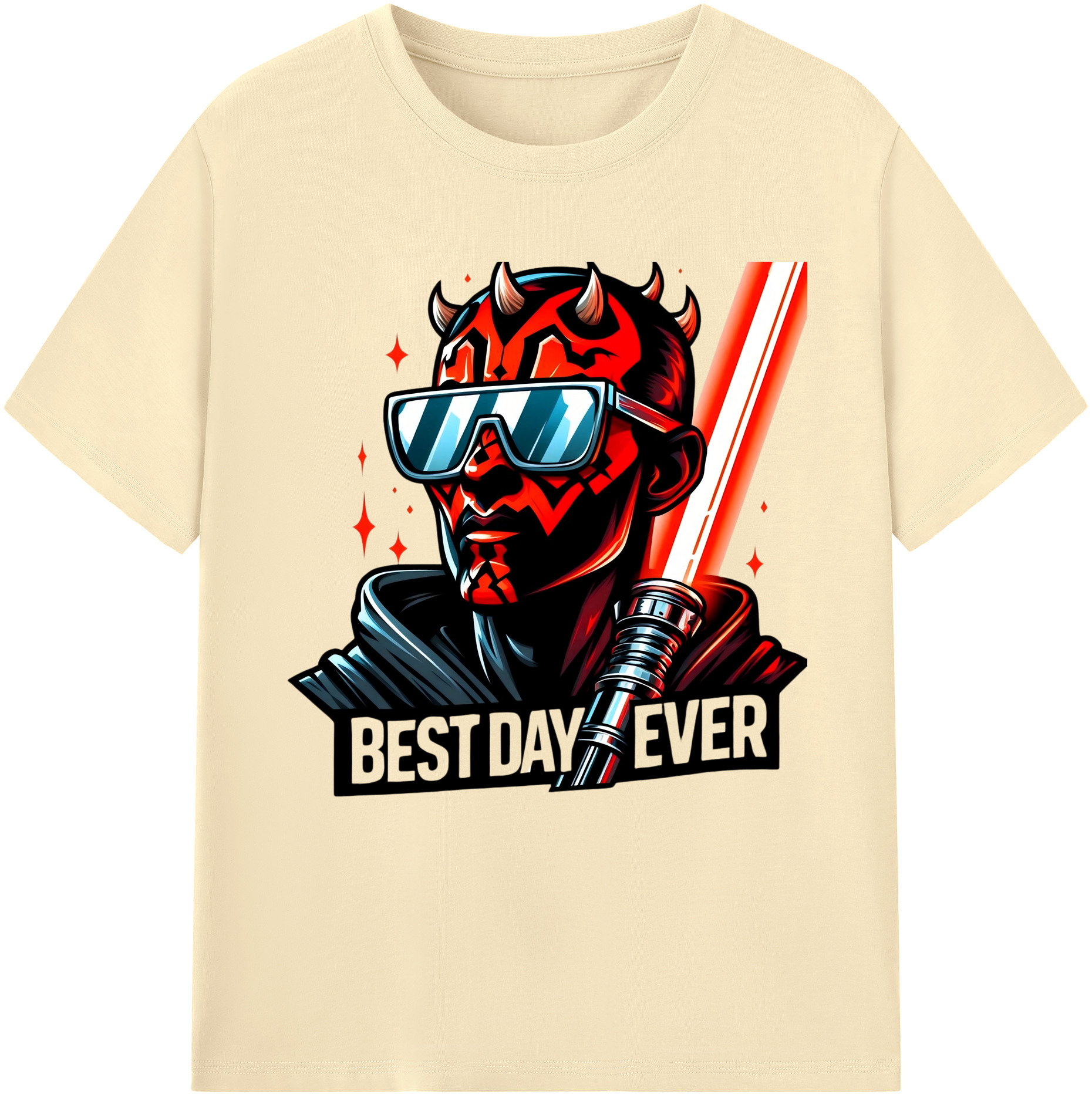 （画像用） スター・ウォーズ Star Wars 綿100％半袖Tシャツ（フロントプリント）