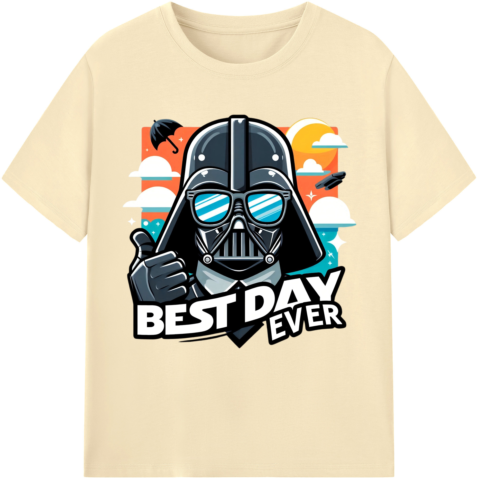 （画像用） スター・ウォーズ Star Wars 綿100％半袖Tシャツ（フロントプリント）