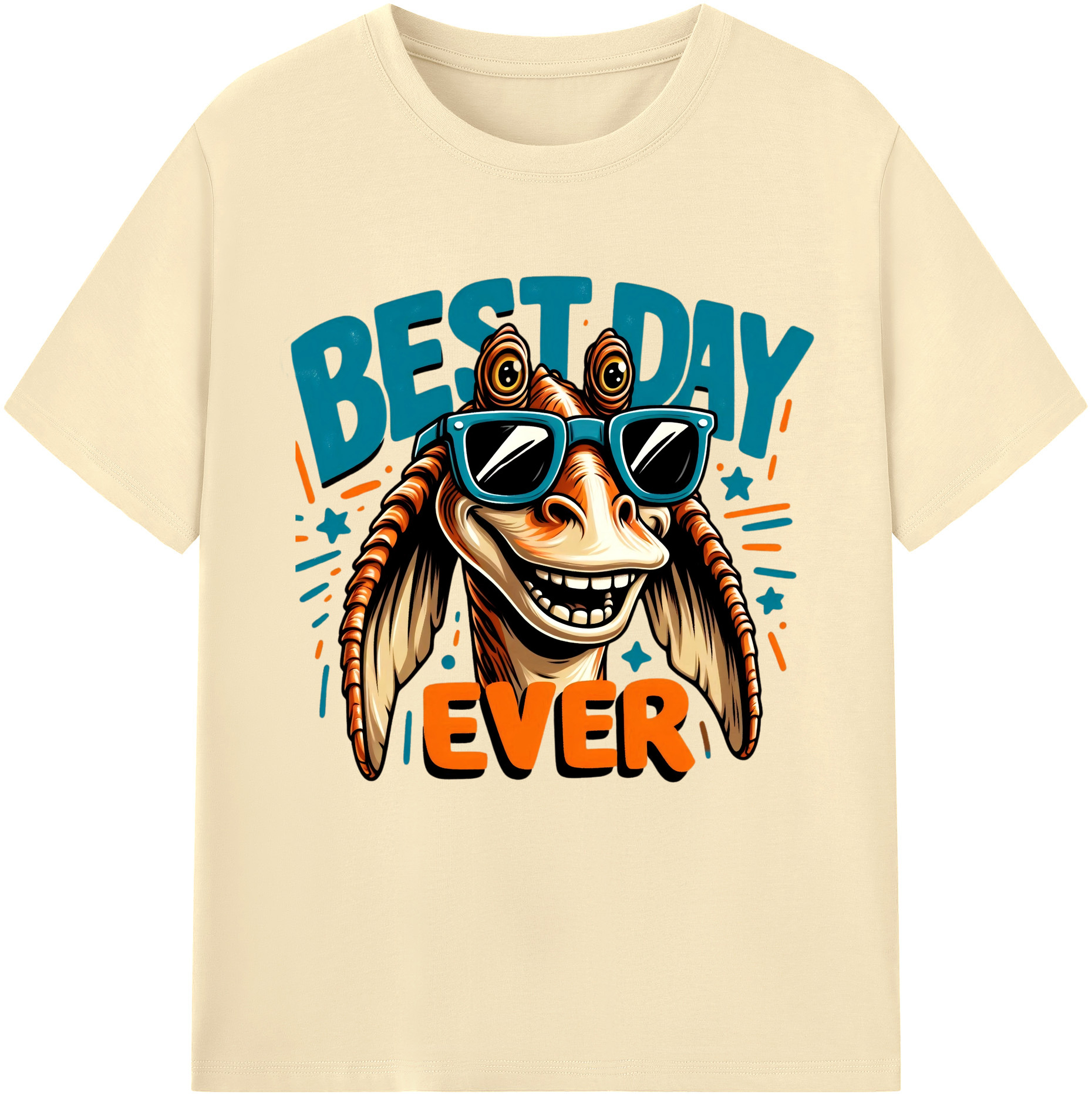 （画像用） スター・ウォーズ Star Wars 綿100％半袖Tシャツ（フロントプリント）