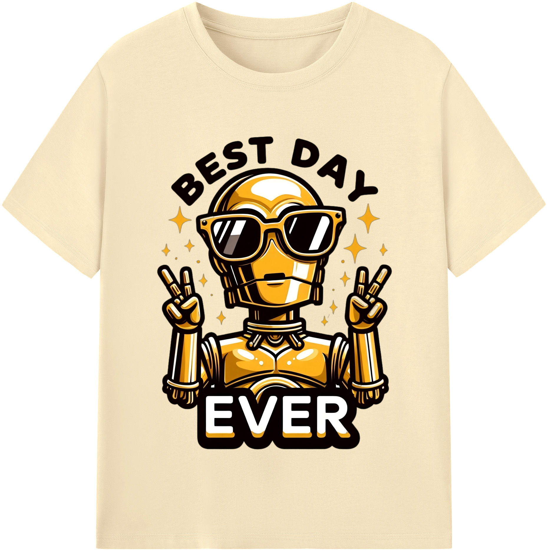 （画像用） スター・ウォーズ Star Wars 綿100％半袖Tシャツ（フロントプリント）