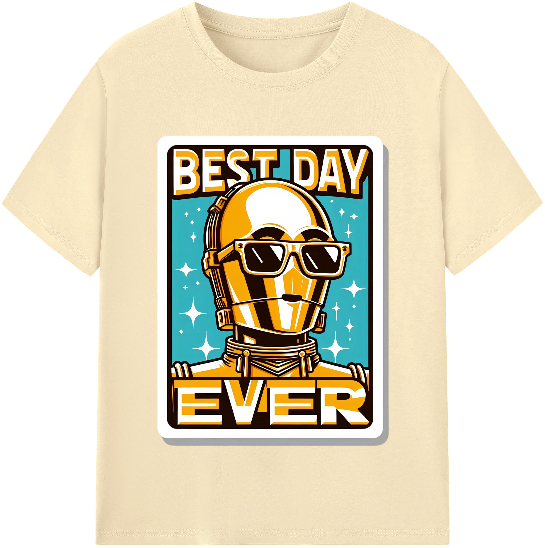 （画像用） スター・ウォーズ Star Wars 綿100％半袖Tシャツ（フロントプリント）