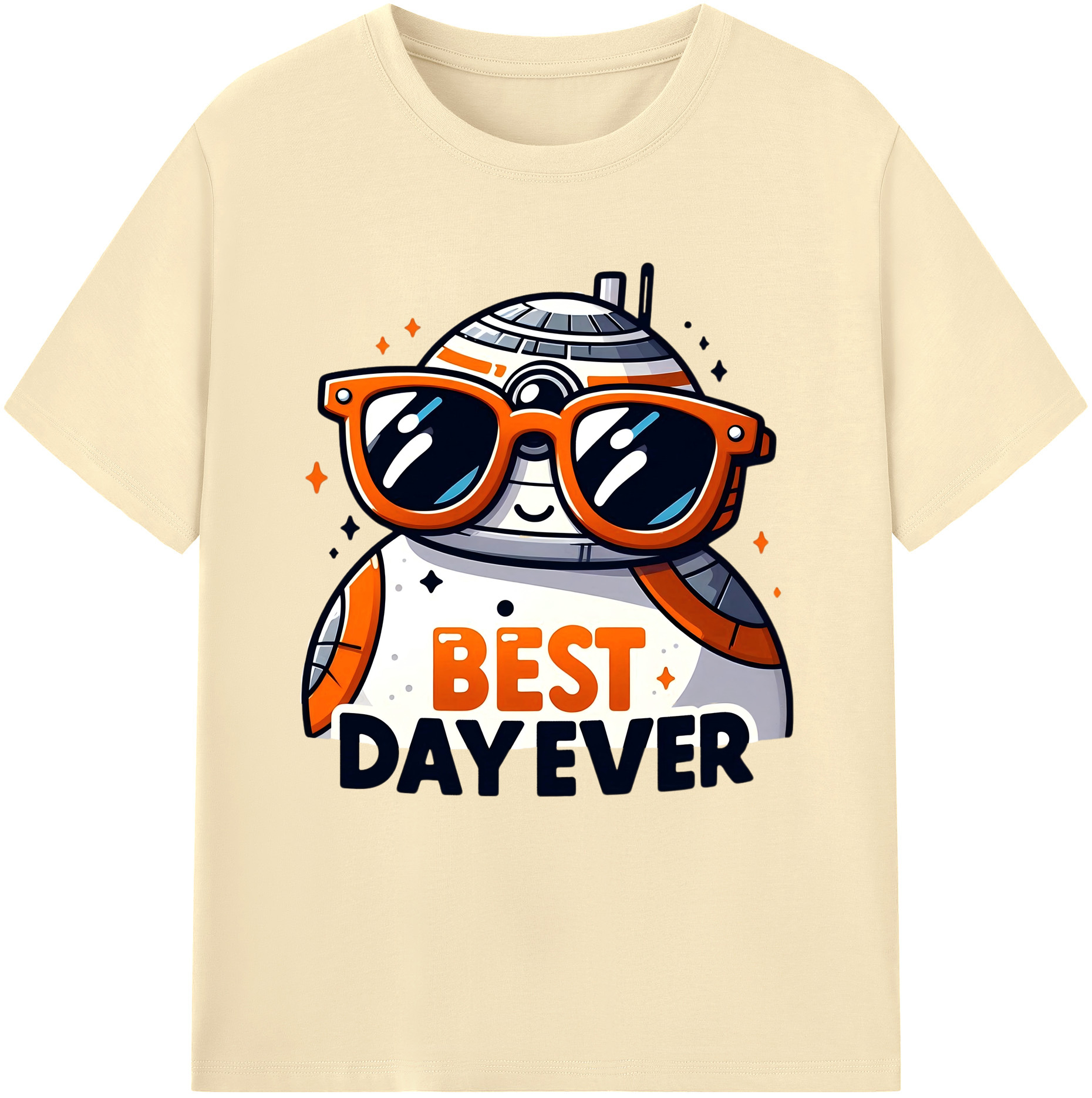 （画像用） スター・ウォーズ Star Wars 綿100％半袖Tシャツ（フロントプリント）