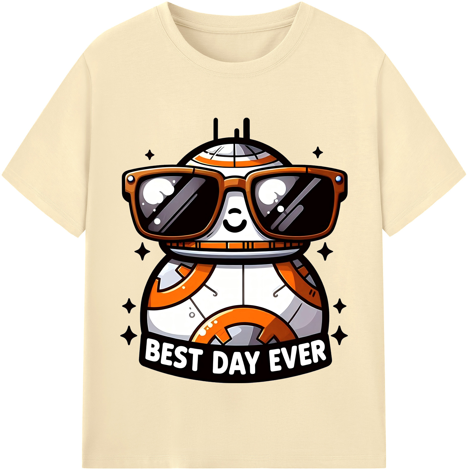 （画像用） スター・ウォーズ Star Wars 綿100％半袖Tシャツ（フロントプリント）