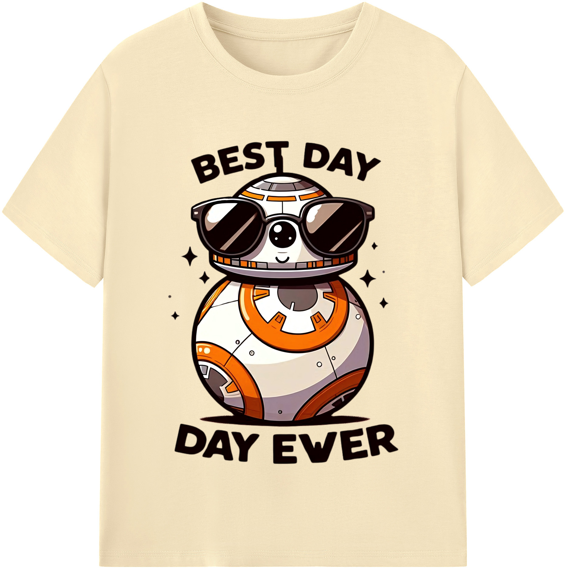 （画像用） スター・ウォーズ Star Wars 綿100％半袖Tシャツ（フロントプリント）